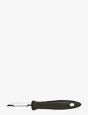 Fiskars - Essential Peeler 6cm - zemākās cenas - black - 0