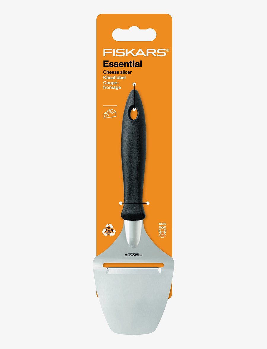 Fiskars - Essential Cheese slicer hard - juustulõikurid - black - 1