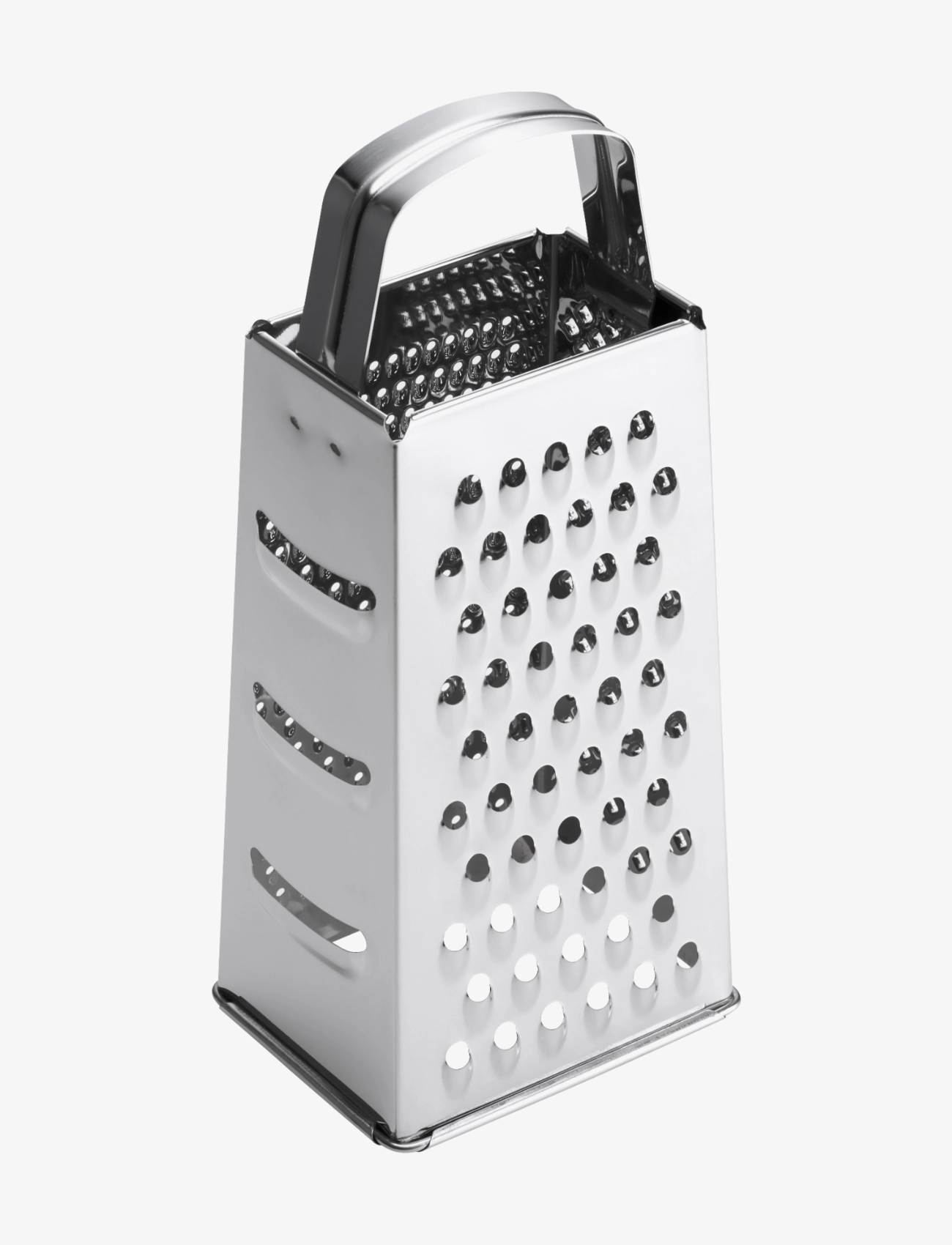 Fiskars Essential Grater 4 Sides, New, One Size, Kitchen Tools, Silber - Graters, Homeware