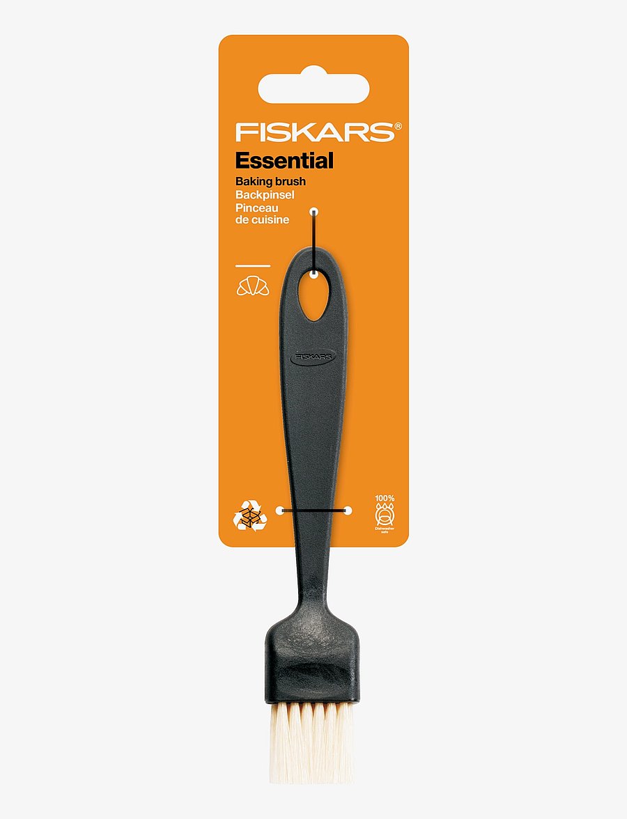 Fiskars - Essential Baking brush - muud küpsetustarvikud - black - 1