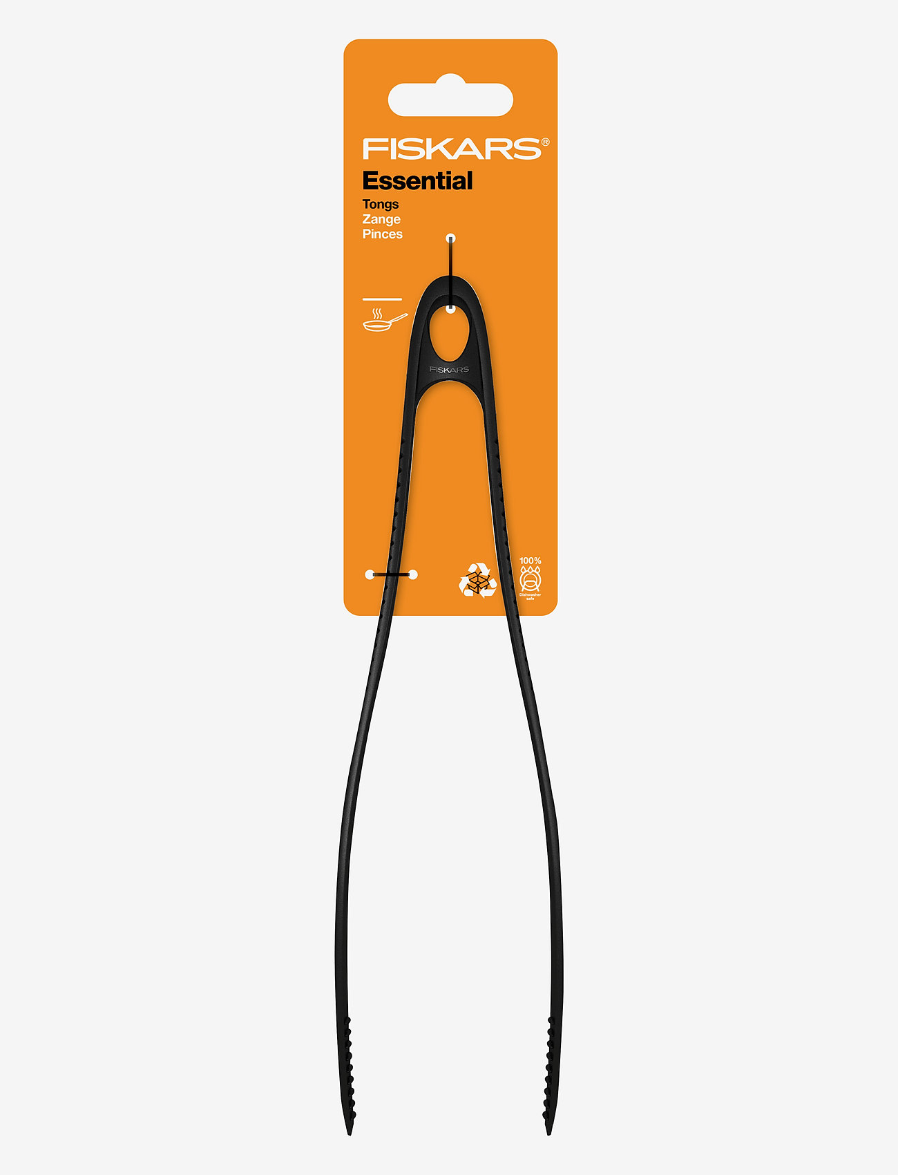 Fiskars - Essential Tongs - die niedrigsten preise - black - 1