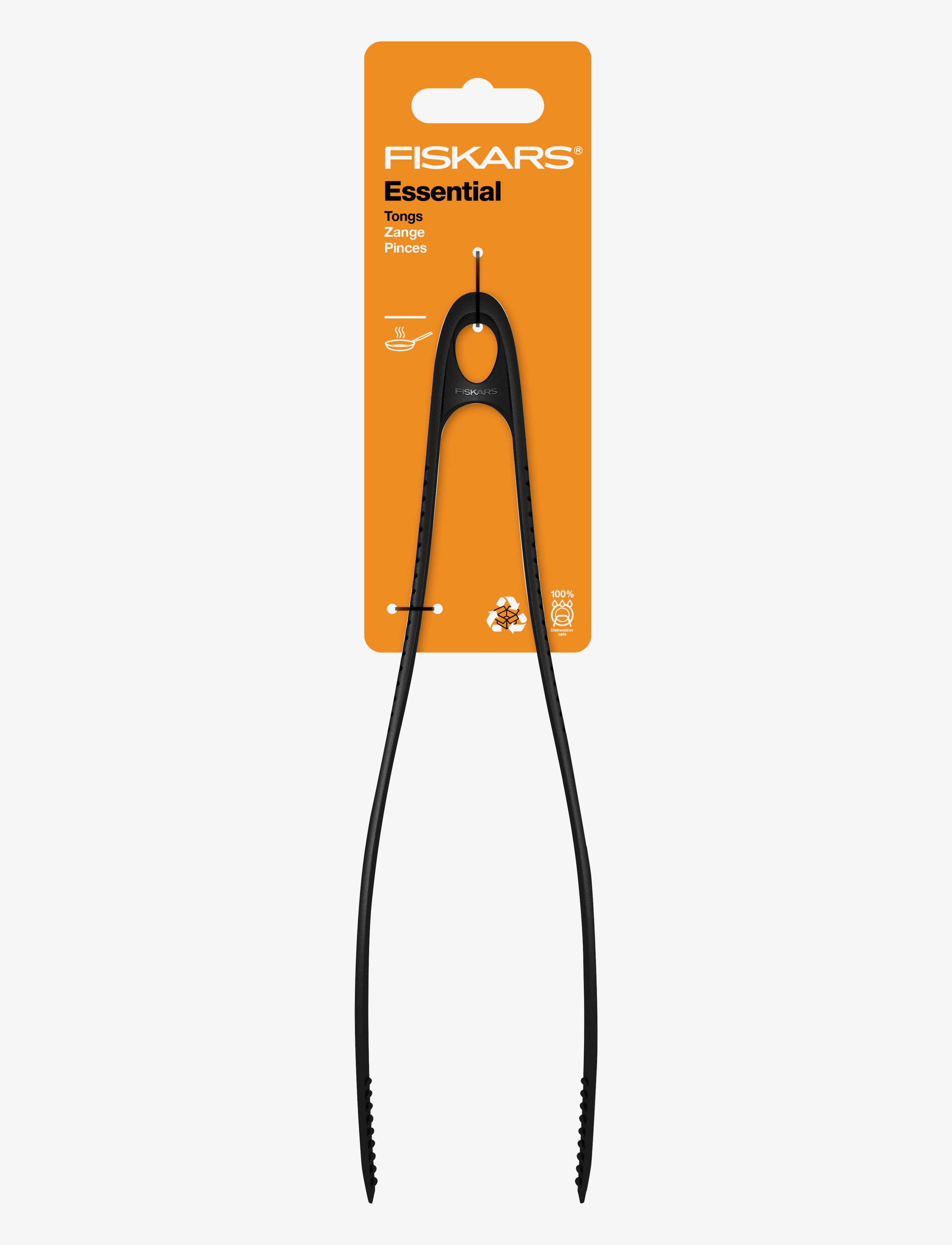 Fiskars - Essential Tongs - black - 1