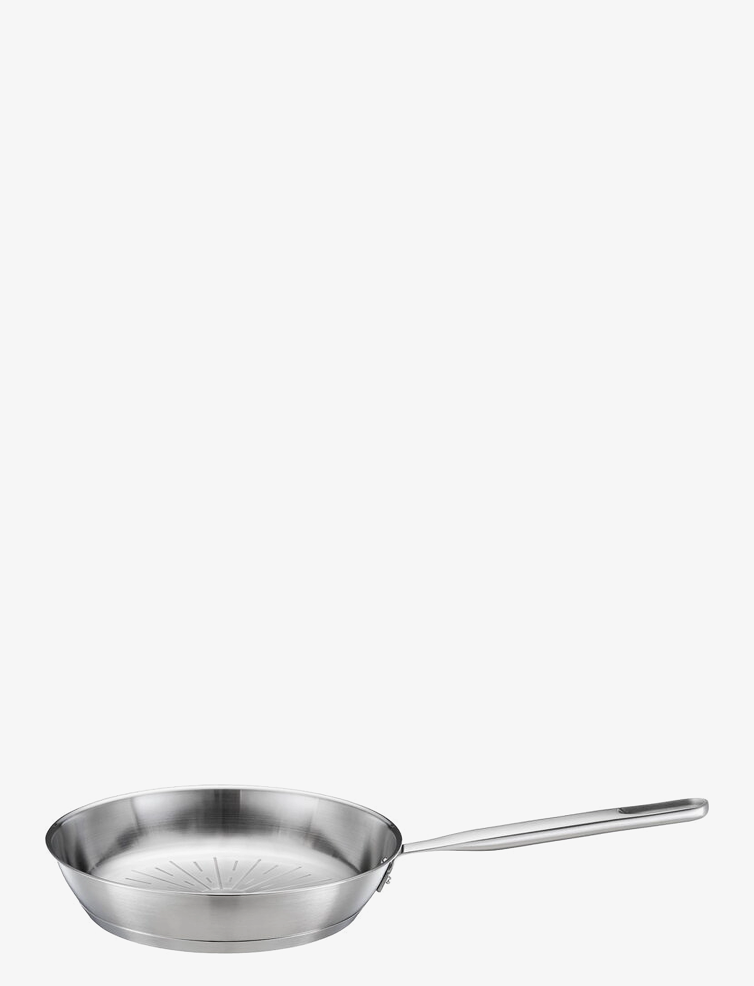 Fiskars All steel pure frying pan 28 cm - Bratpfannen - STAINLESS STEEL / silver