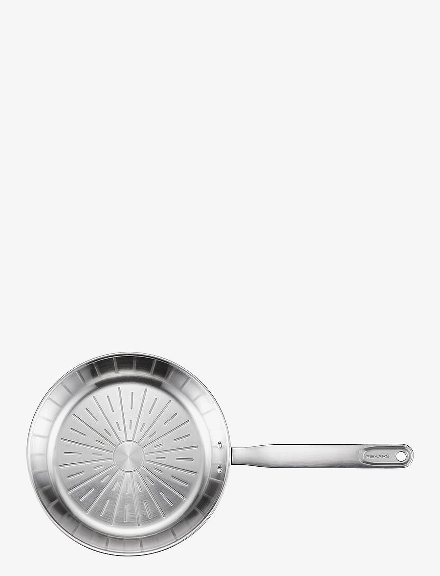 Fiskars - All steel pure frying pan 24 cm - praepannid ja pannid - stainless steel - 5