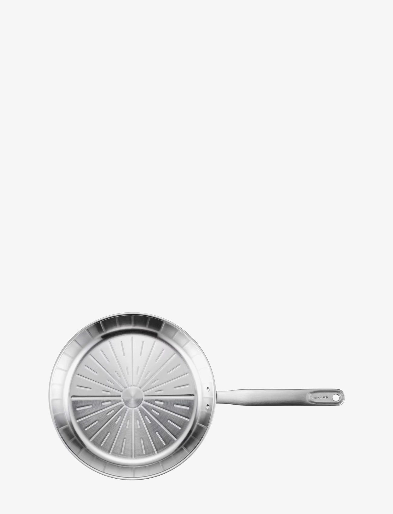 Fiskars - All steel pure frying pan 28 cm - stegepander - stainless steel - 2