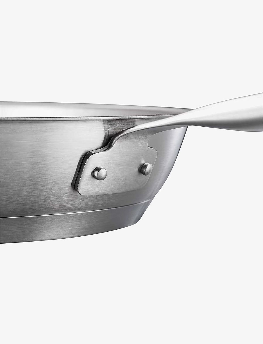 Fiskars - All steel pure frying pan 28 cm - praepannid ja pannid - stainless steel - 3