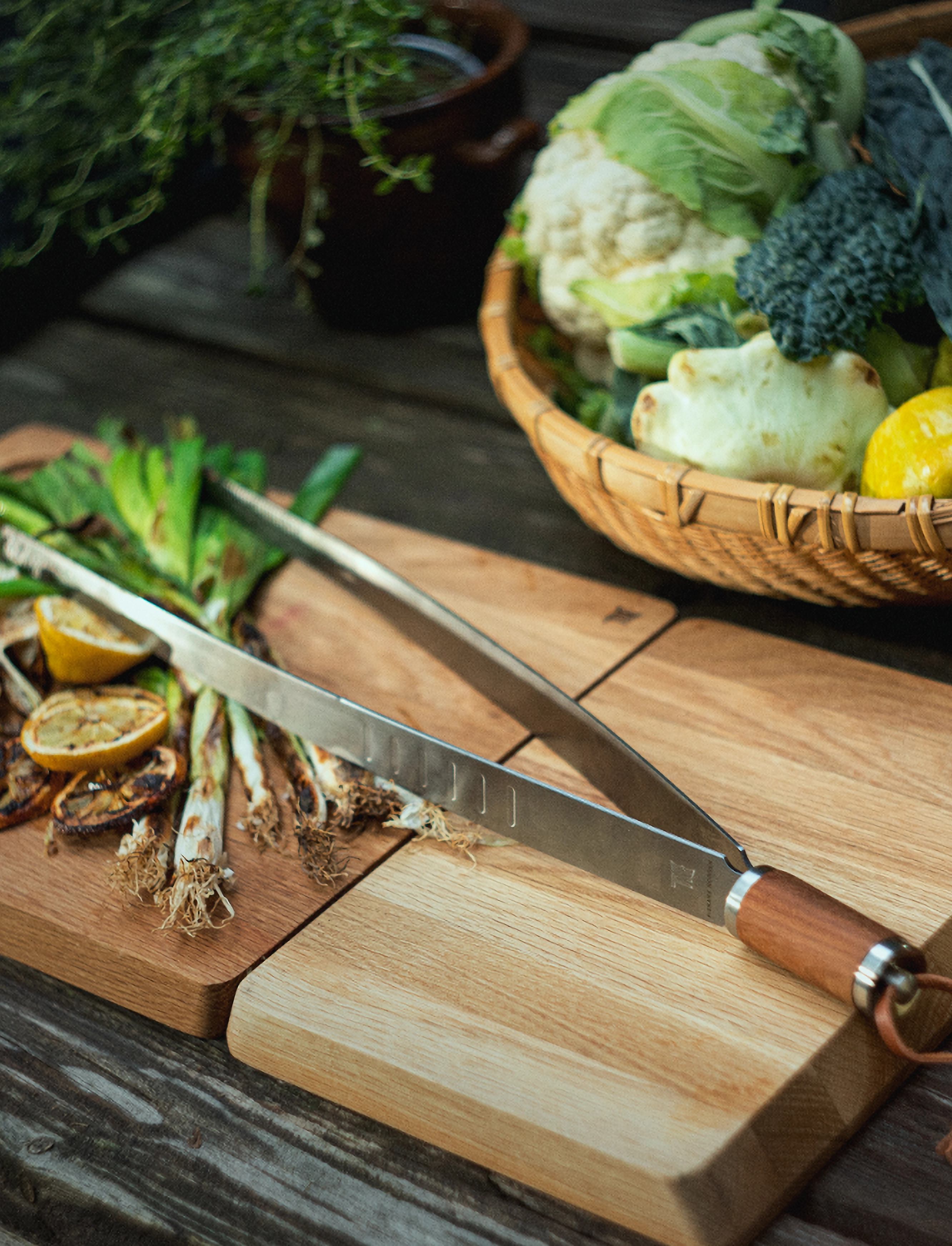 Fiskars - Norden Grill Chef Tongs - natural - 5