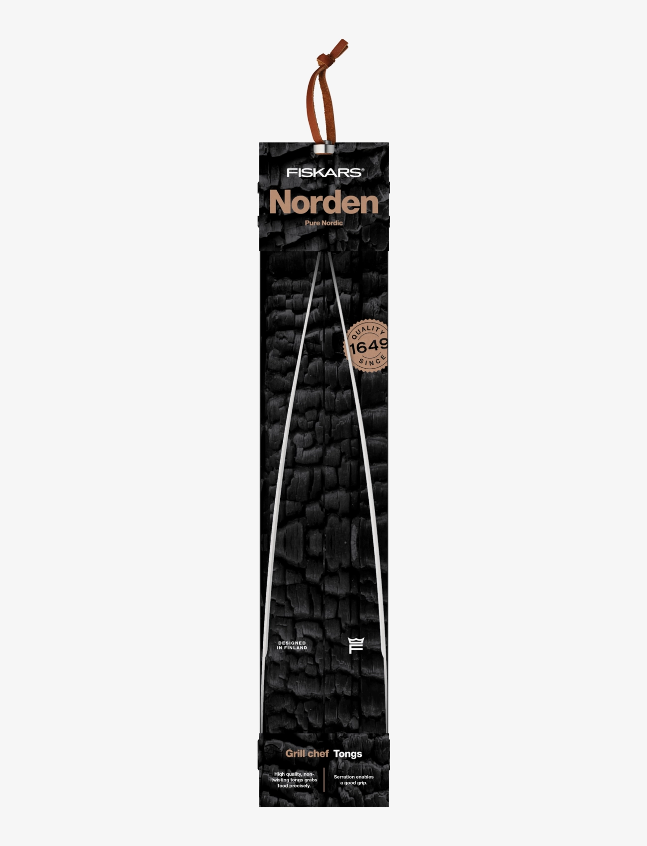 Fiskars - Norden Grill Chef Tongs - natural - 3