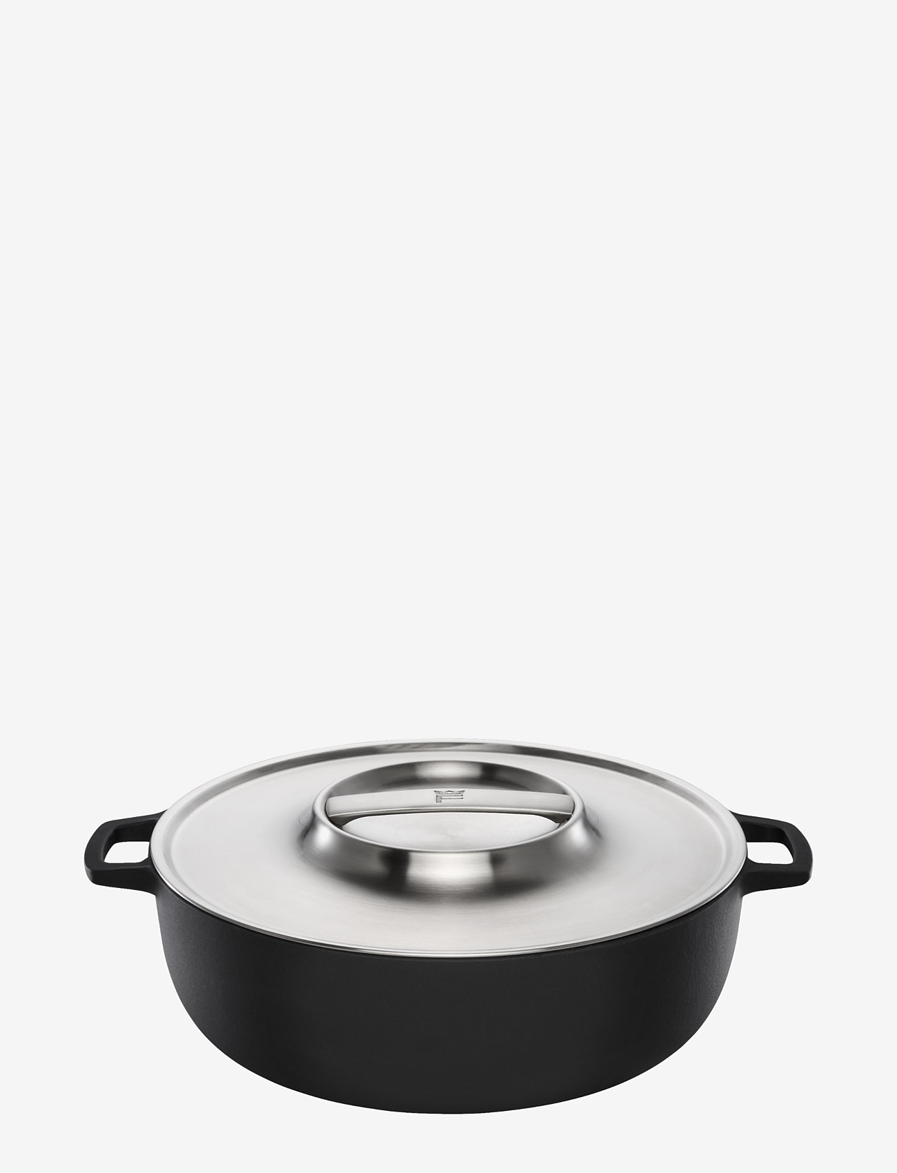 Fiskars - Norden Grill Chef Pot 30cm w/lid - auflaufformen - black - 0