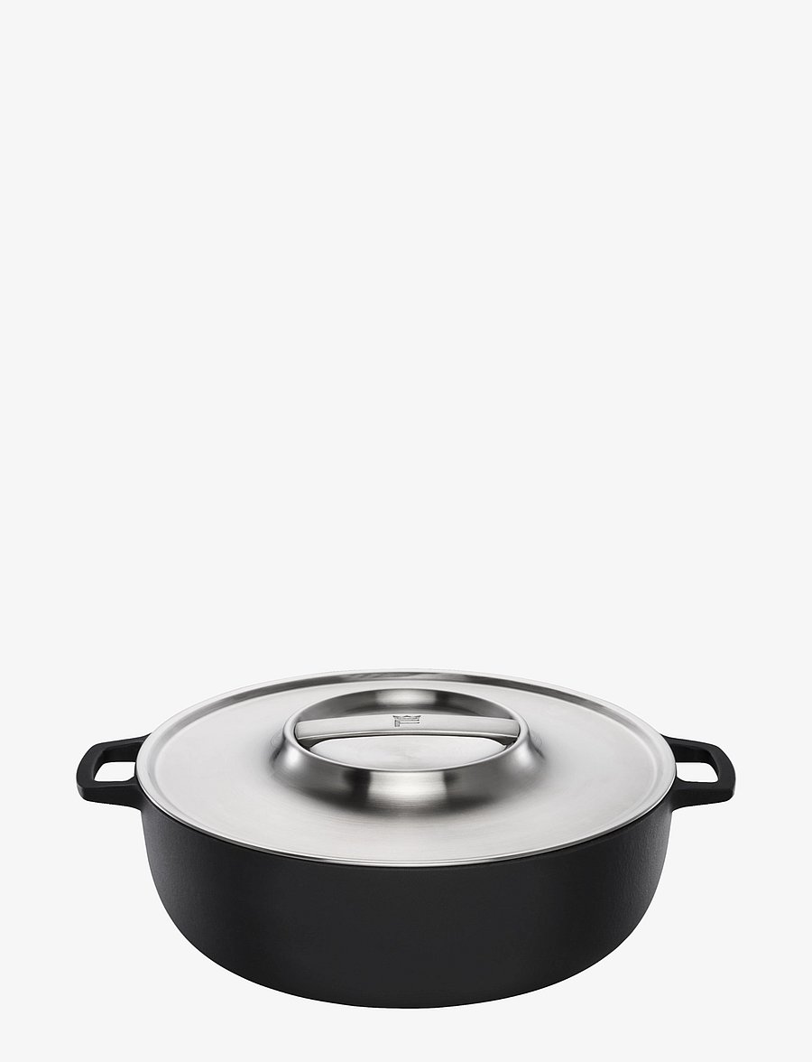 Fiskars - Norden Grill Chef Pot 30cm w/lid - black - 0
