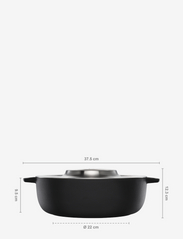 Fiskars - Norden Grill Chef Pot 30cm w/lid - grytor - black - 5