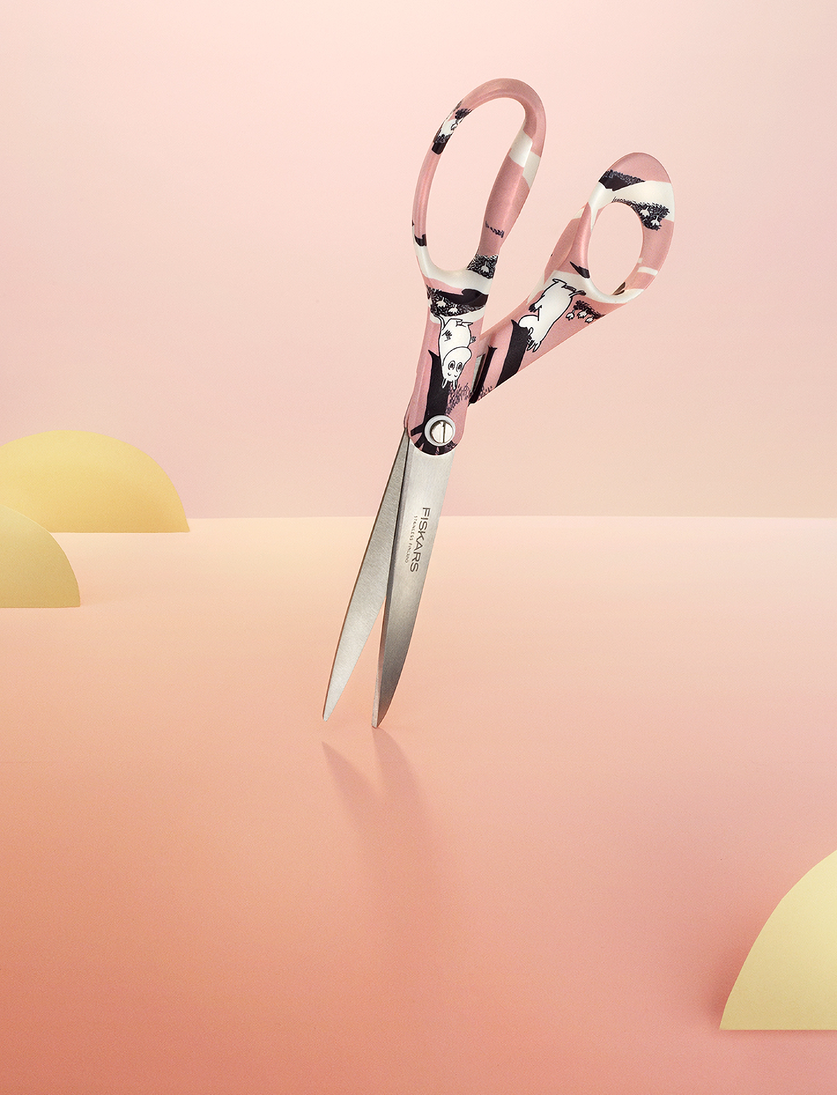 Fiskars - Moomin gen pur scissors 21cm Love box - pink - 4