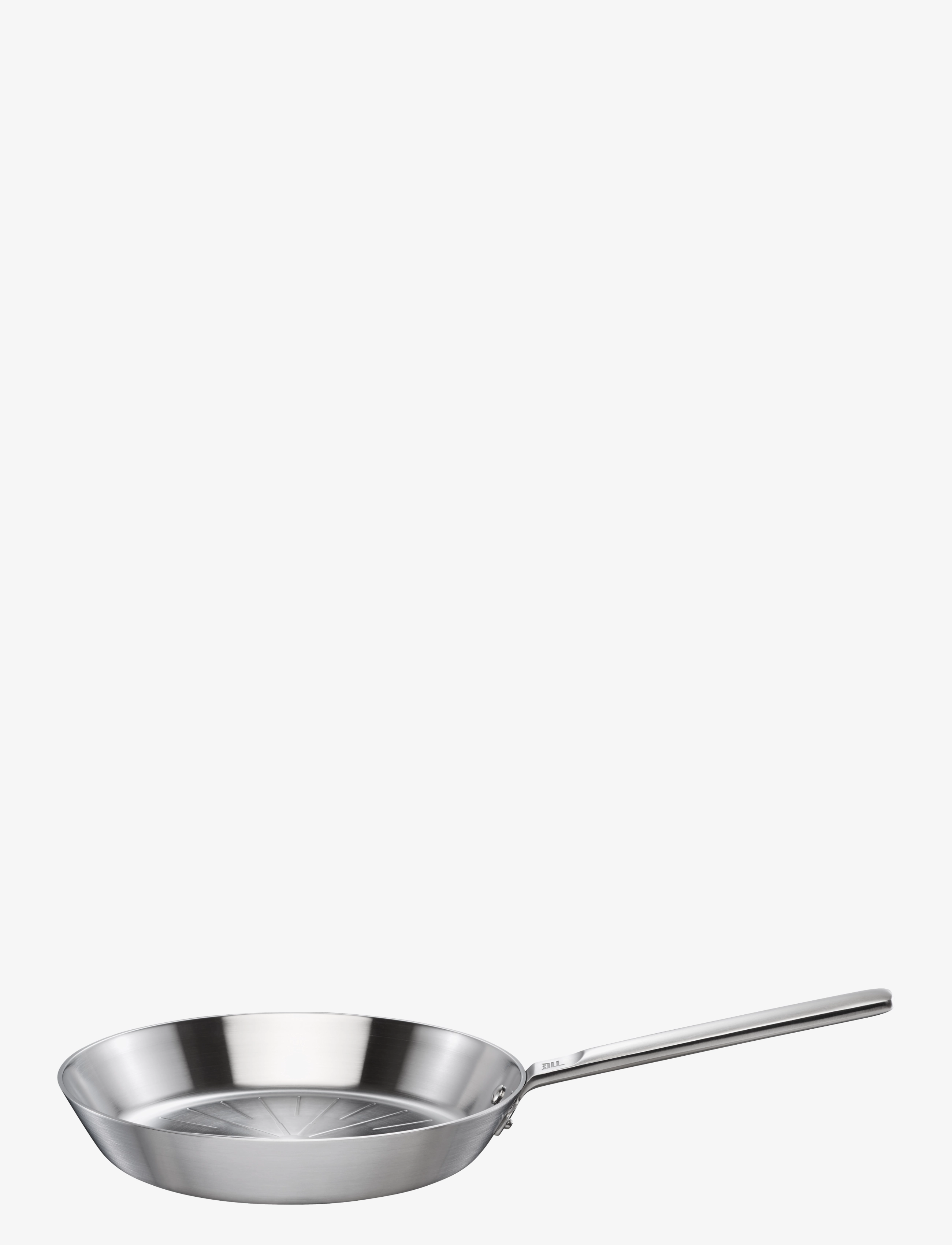 Fiskars Norden Steel Frying Pan 28Cm Uncoated, Ø 28 cm, Pots & Pans, Silber - Homeware