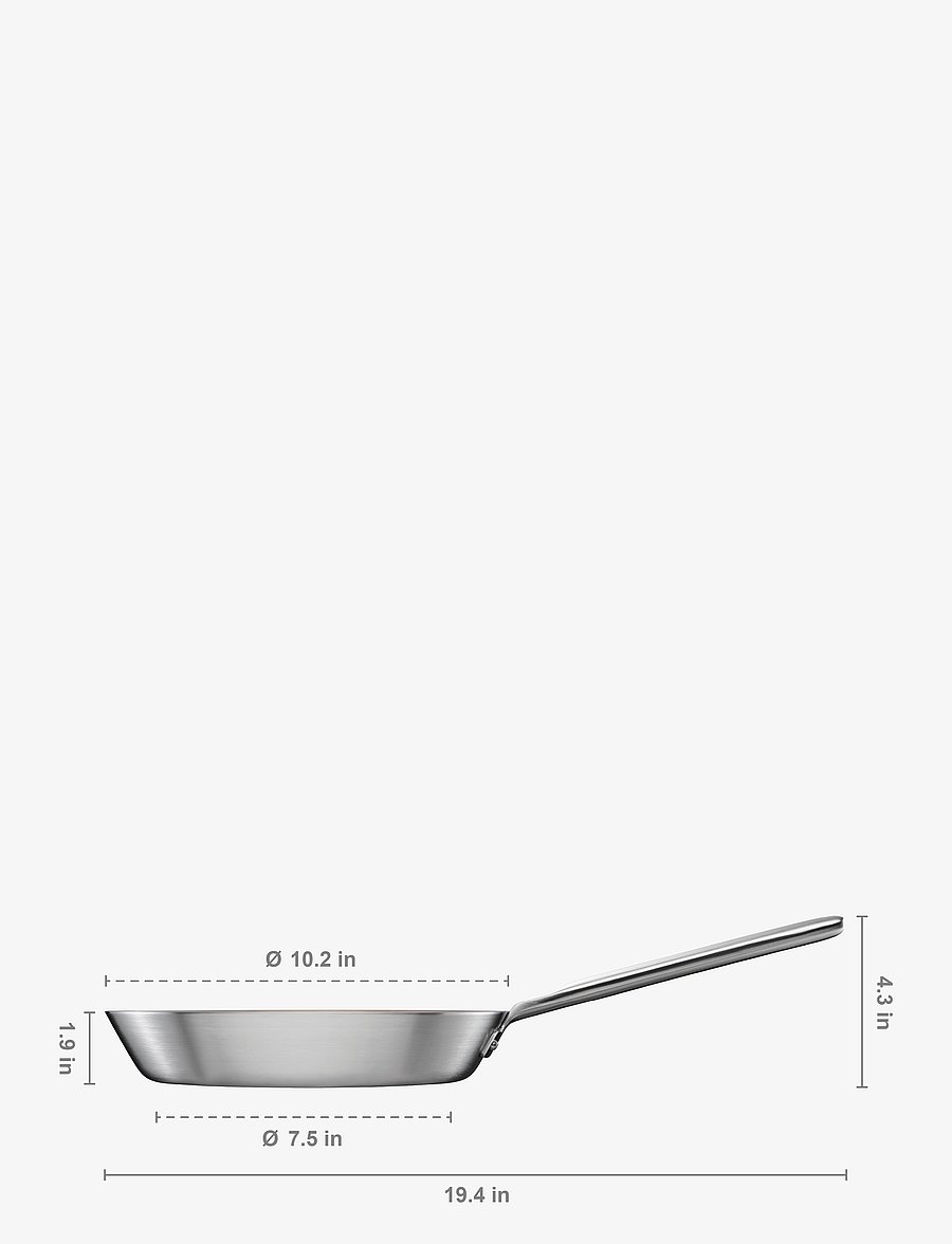 Fiskars - Norden Steel Frying Pan 28cm Coated - osta hinna alusel - stainless steel - 2