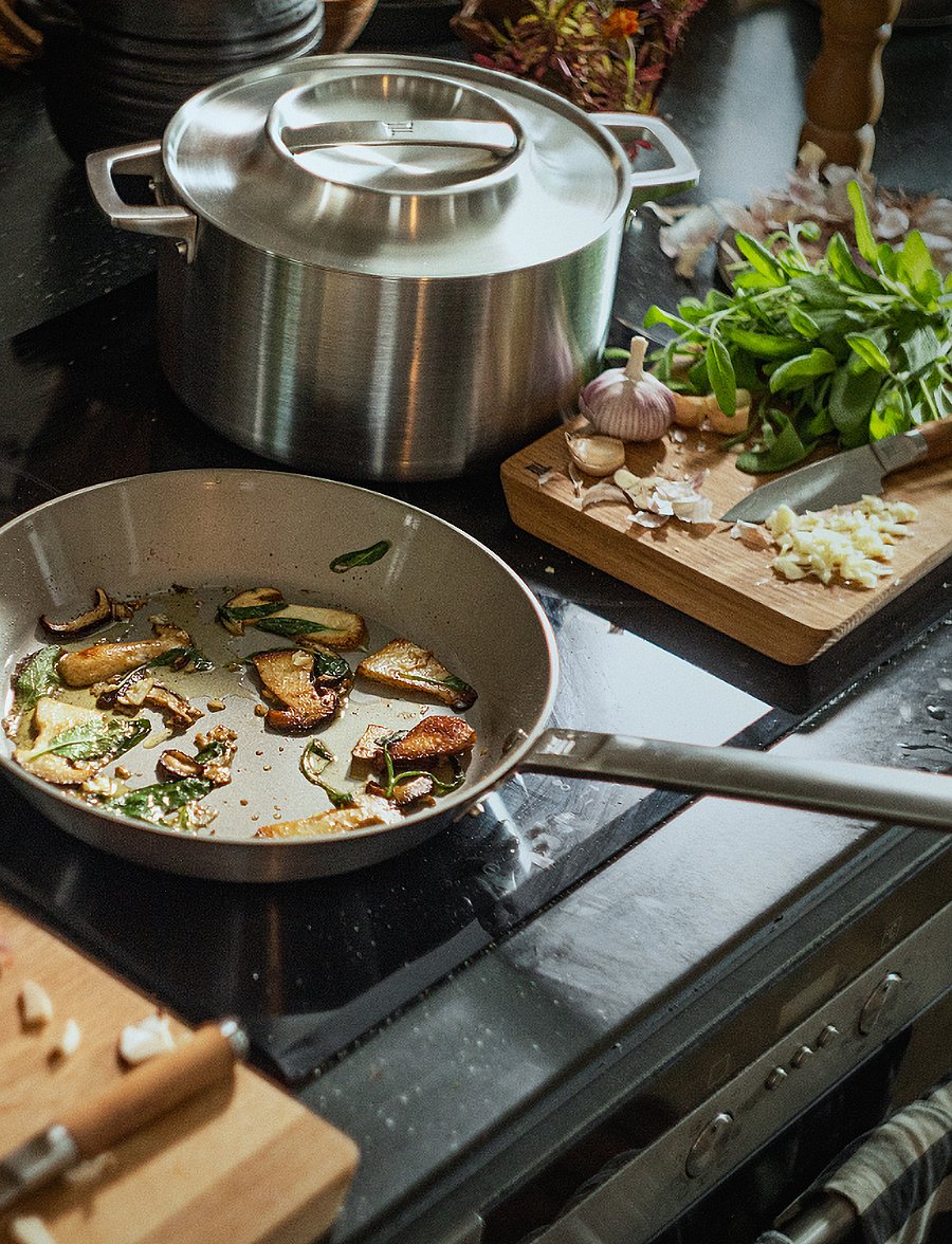 Fiskars - Norden Steel Frying Pan 28cm Coated - osta hinna alusel - stainless steel - 0