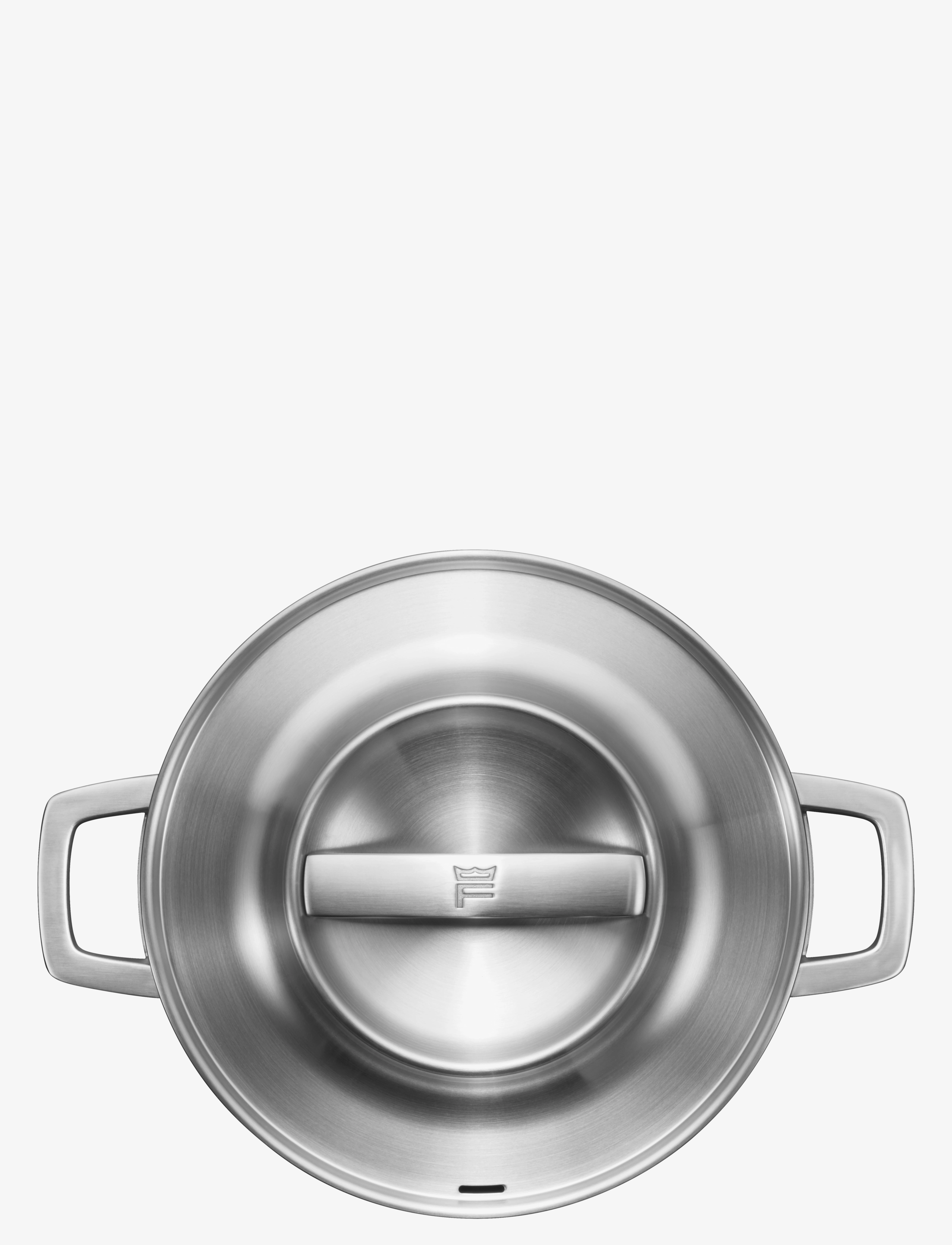 Fiskars - Norden Steel Casserole 5L Uncoated - stainless steel - 2