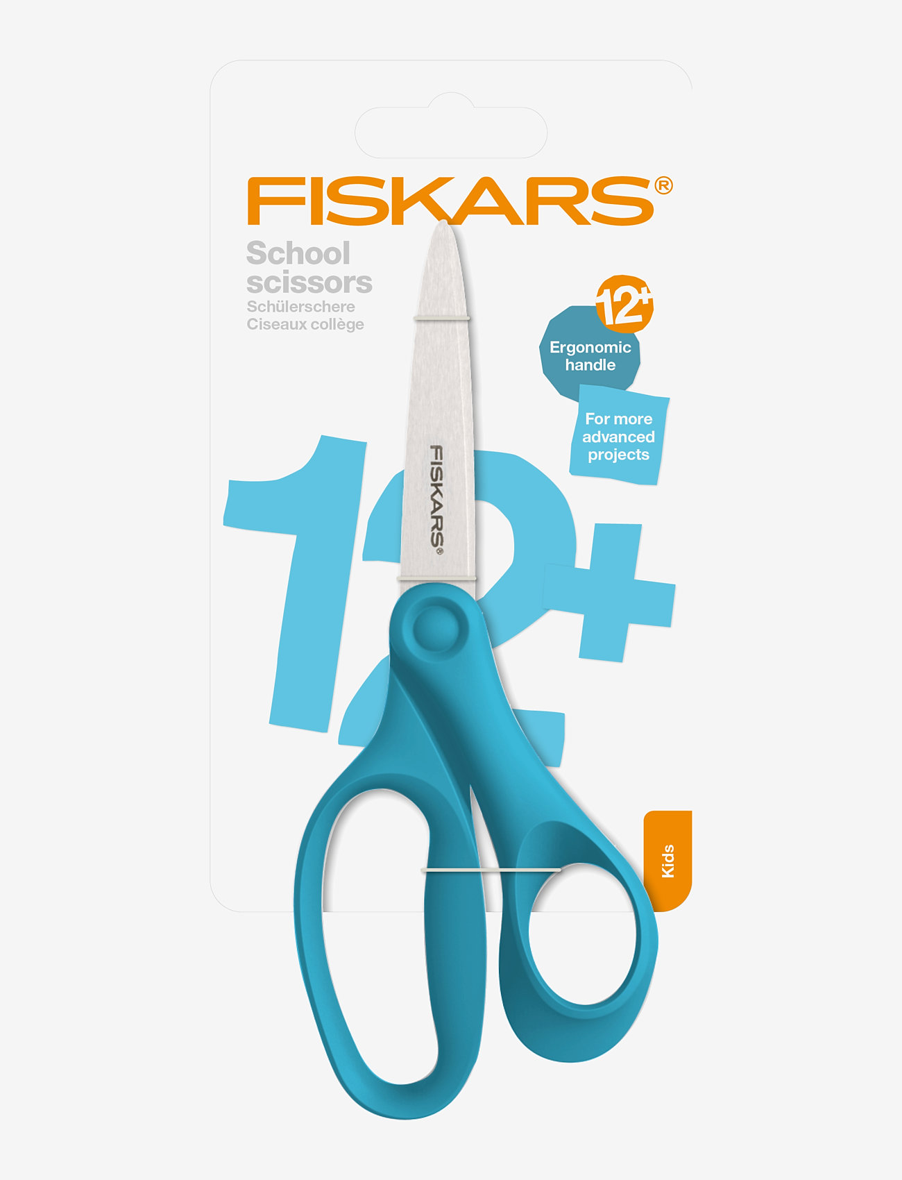 Fiskars - STUD Scissors 18cm Teal 6/36 16L - köögikäärid - turquoise - 5