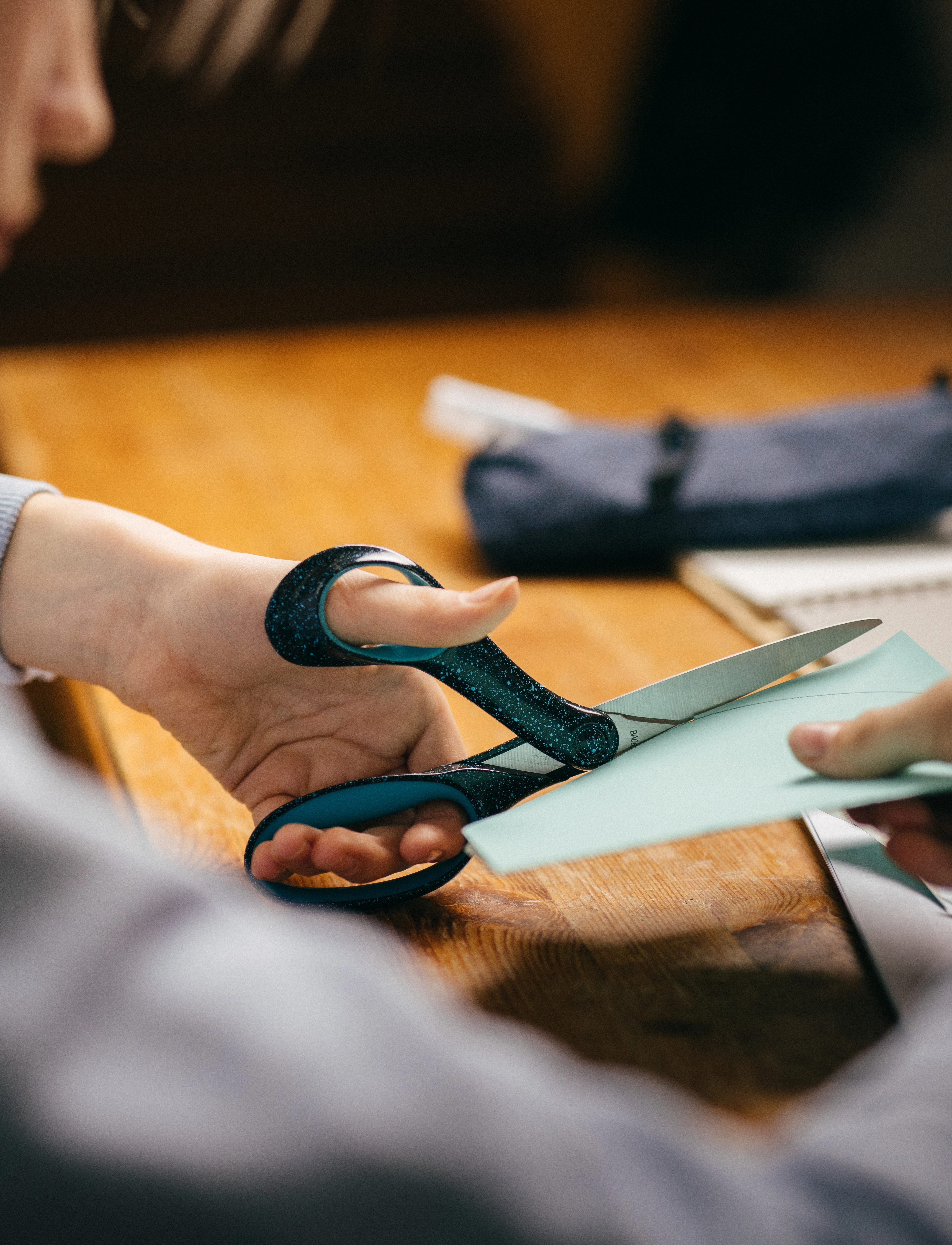 Fiskars Grad Spray Scissors 20Cm Teal Left Sg, L:20, Kitchen Tools, Schwarz - Scissors, Homeware
