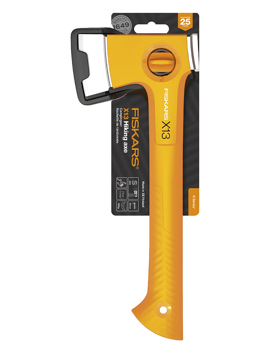 Fiskars - X-series X13 Ultra light hiking axe - gartengeräte - orange - 0
