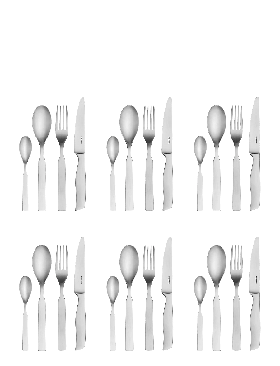 Fiskars - All Steel main cutlery gift box 24set - söögiriistakomplektid - silver - 2