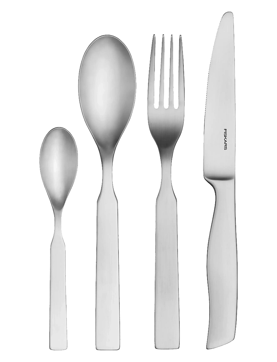 Fiskars - All Steel main cutlery gift box 24set - söögiriistakomplektid - silver - 1