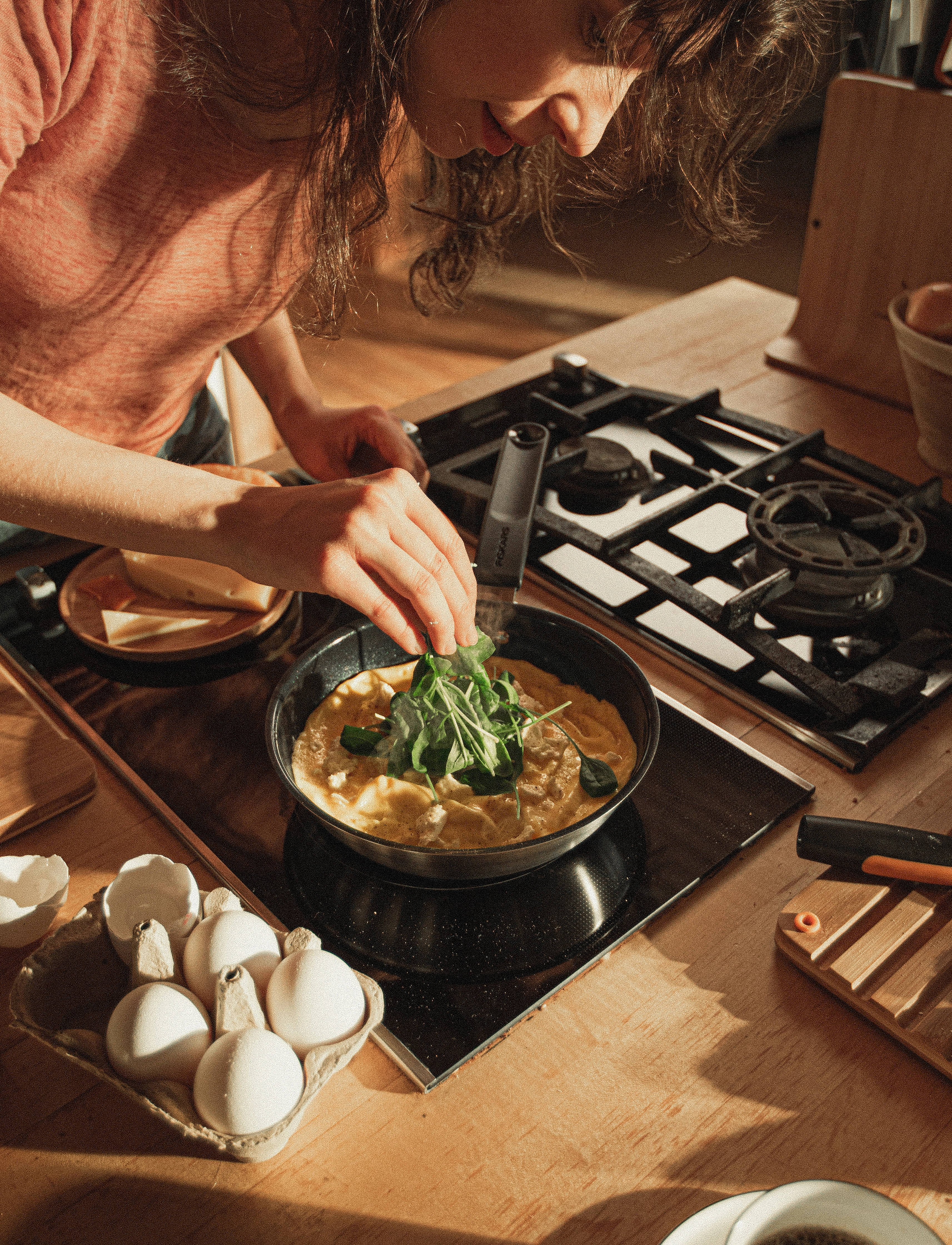 Fiskars Ff Frying Pan 20Cm Ceramic Coated, Ø 20 cm, Pots & Pans, Schwarz - Homeware
