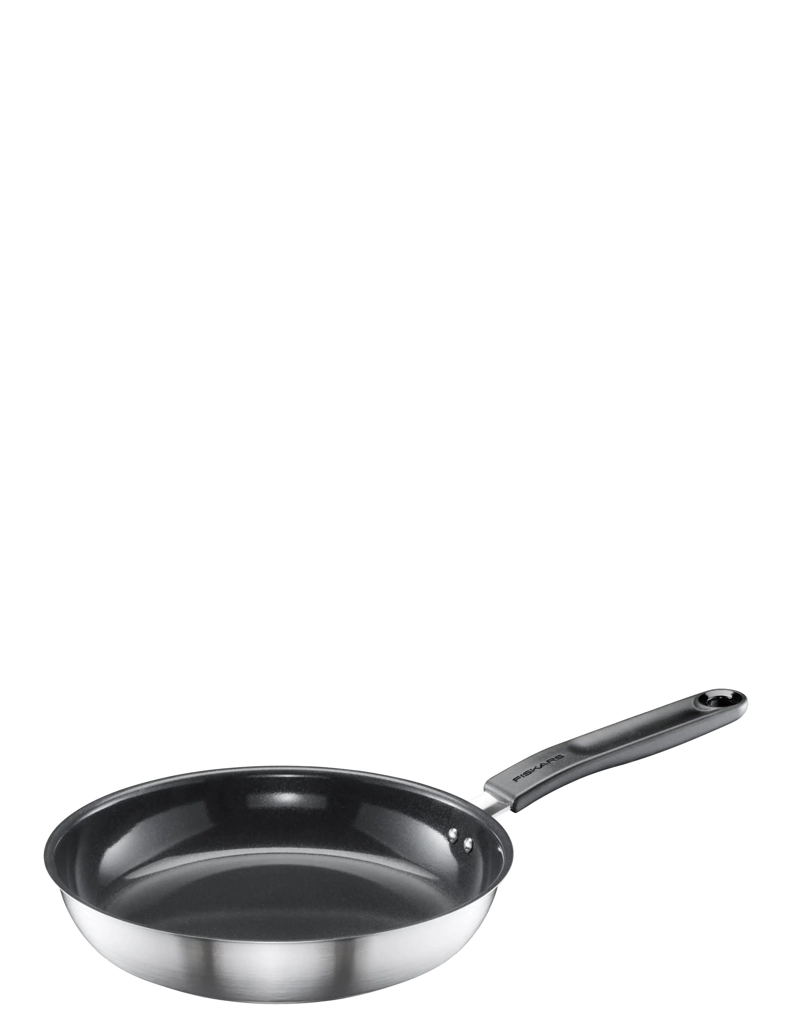 Fiskars Ff Frying Pan 24Cm Ceramic Coated, Stegepande, Sort, Str: 24 CM