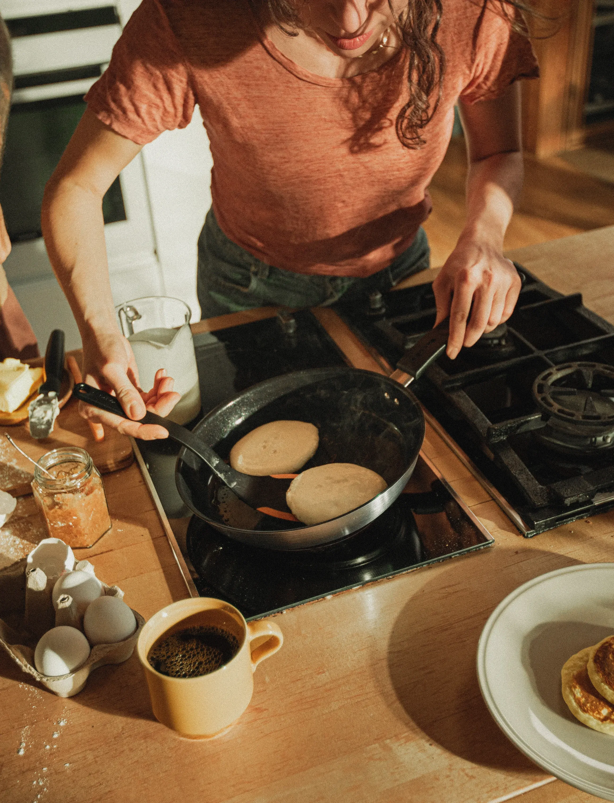 Fiskars Ff Frying Pan 24Cm Ceramic Coated, 24 cm, Pots & Pans, Schwarz - Homeware