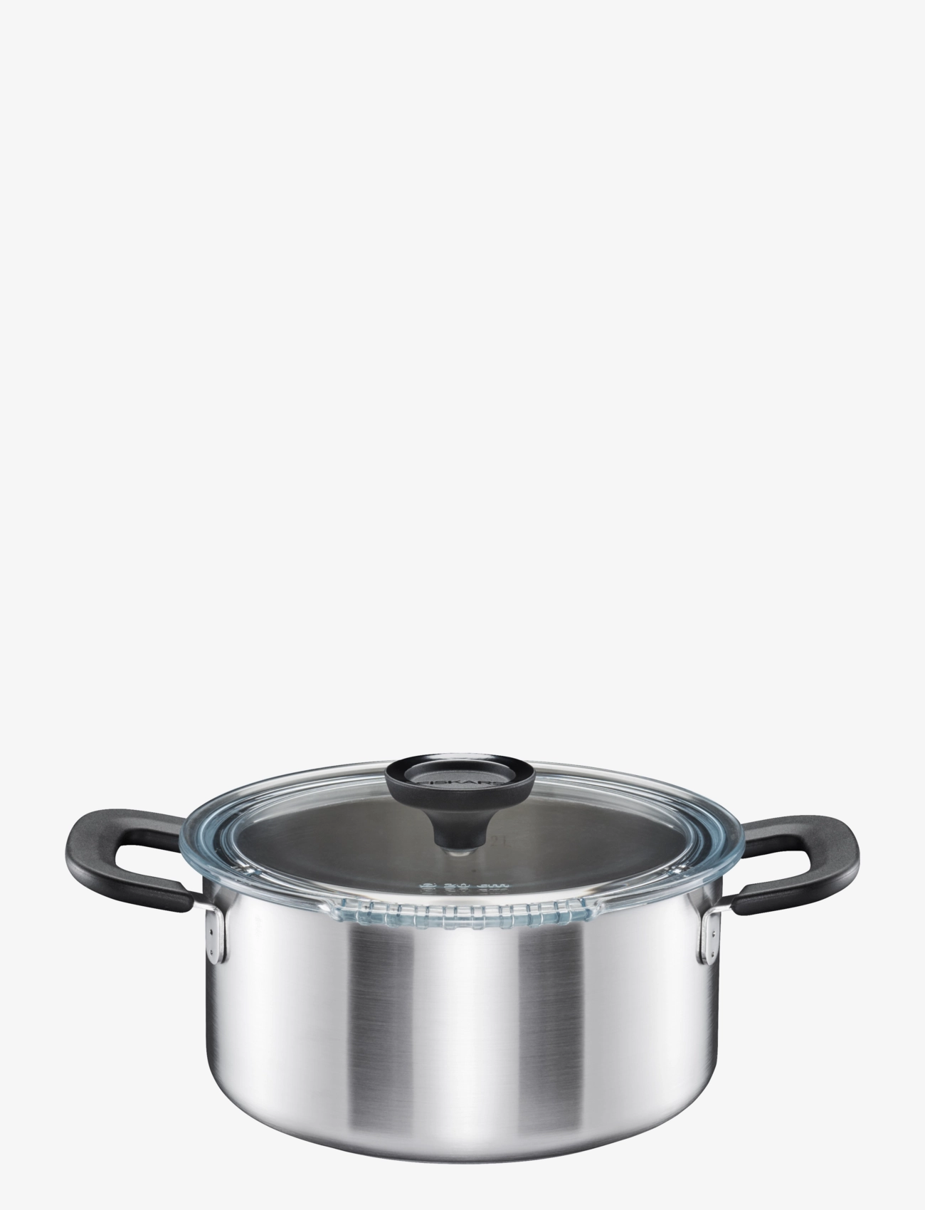 Fiskars - FF casserole 3,0L new lid - gryder - multi-colored - 2