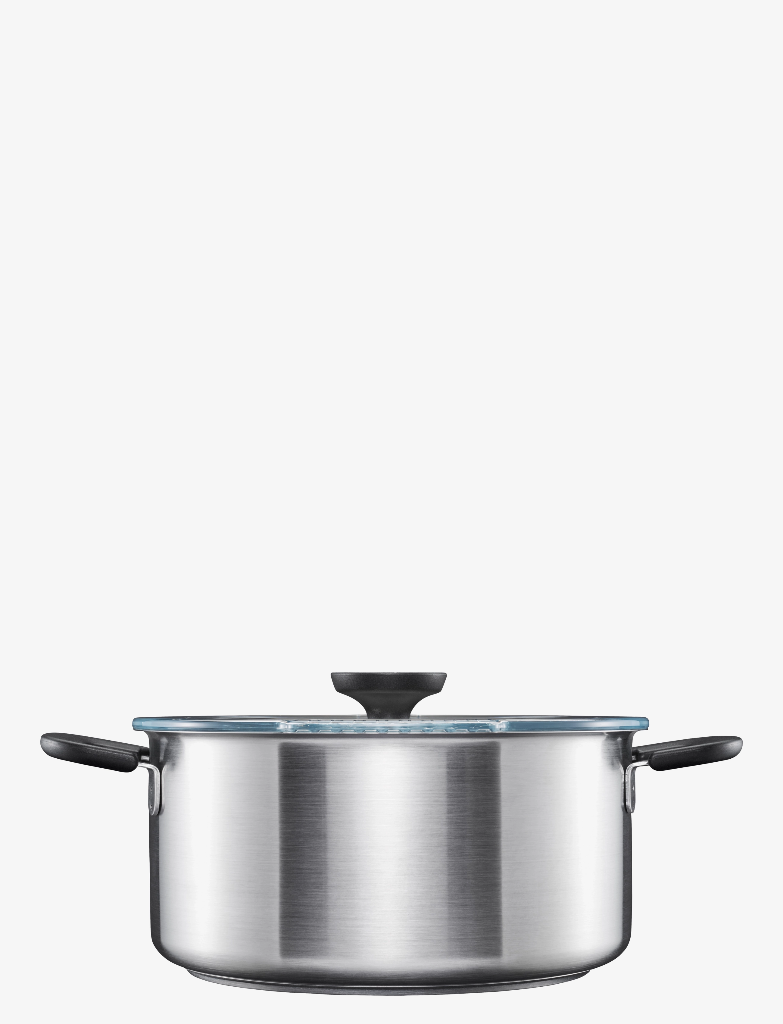FISKARS Ff Casserole 5,0L New Lid Silber - 5 L - Unisex