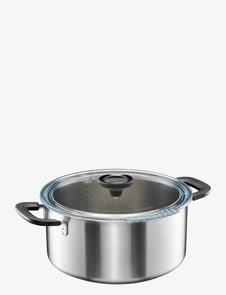 Fiskars - FF casserole 5,0L new lid - sautēšanas trauki - multi-colored - 2