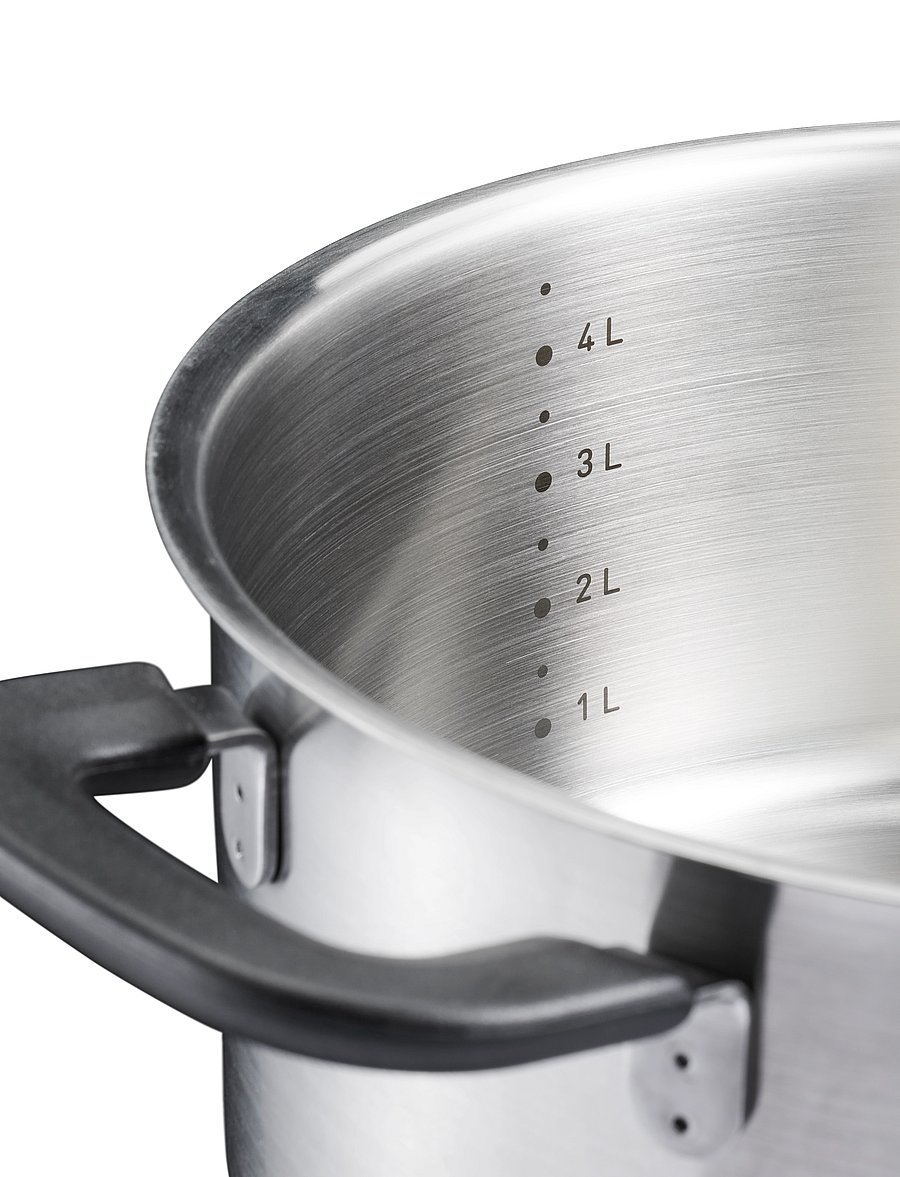Fiskars - FF casserole 5,0L new lid - sautēšanas trauki - multi-colored - 3