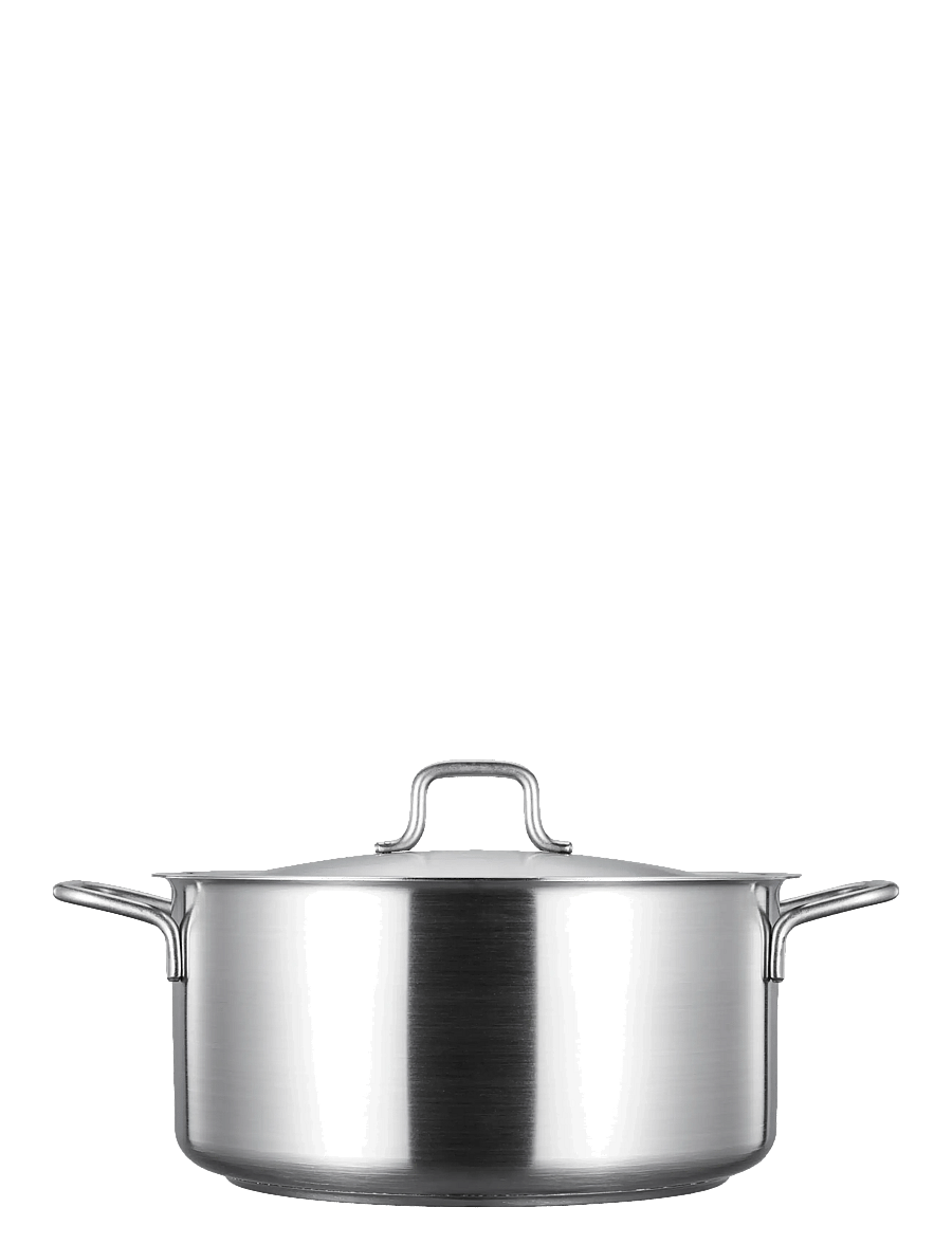 Fiskars - MC Casserole Set w/Steel Lids 3pc - stieltopf-sets - silver - 2