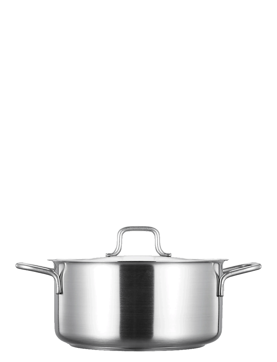 Fiskars - MC Casserole Set w/Steel Lids 3pc - kastrulikomplektid - silver - 2