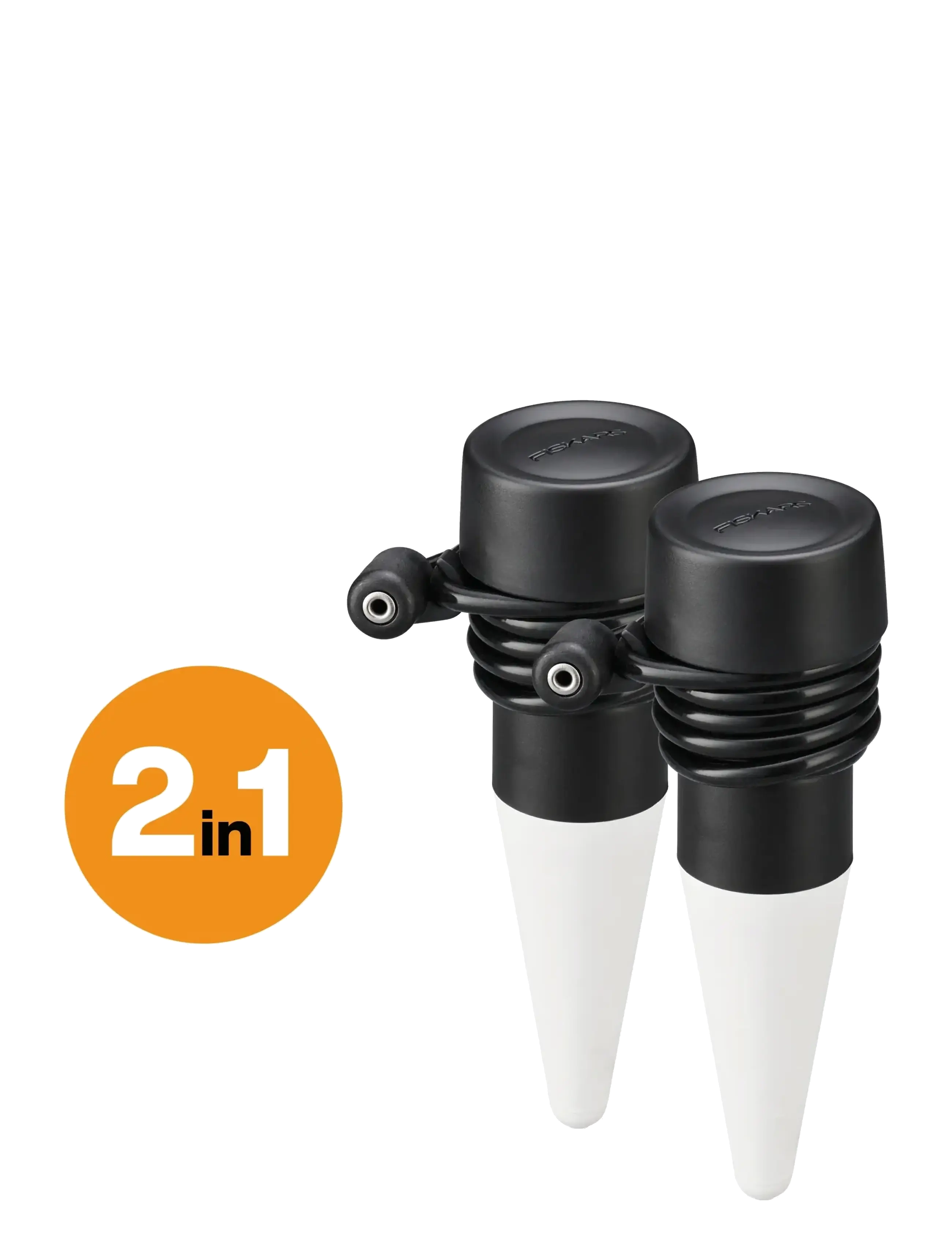 Fiskars Bevattningskoner Plant Care 2-pack - Garden accessories - SVART / black