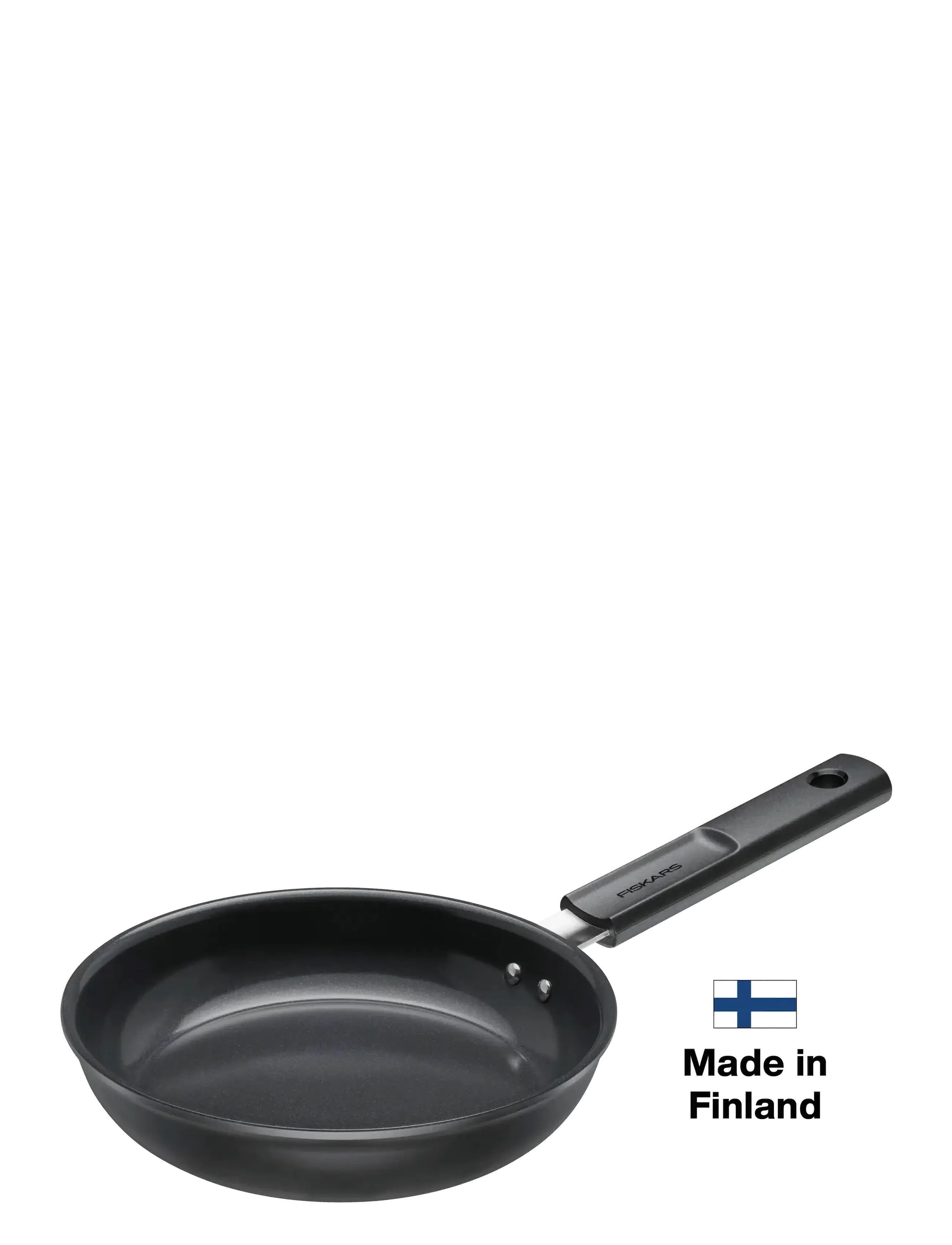 Fiskars Hard Face Frying Pan 20Cm, Ø 20 cm, Pots & Pans, Schwarz - Homeware