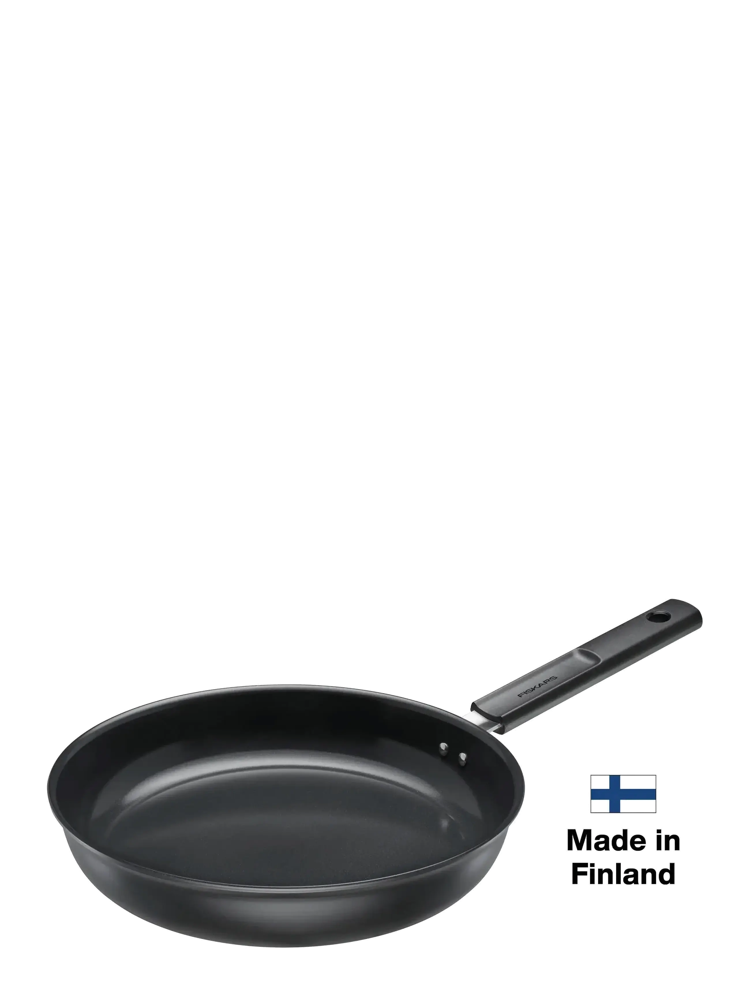 FISKARS Non-Stick Stegepande, 28 Cm Schwarz - Ø 28 CM - Unisex