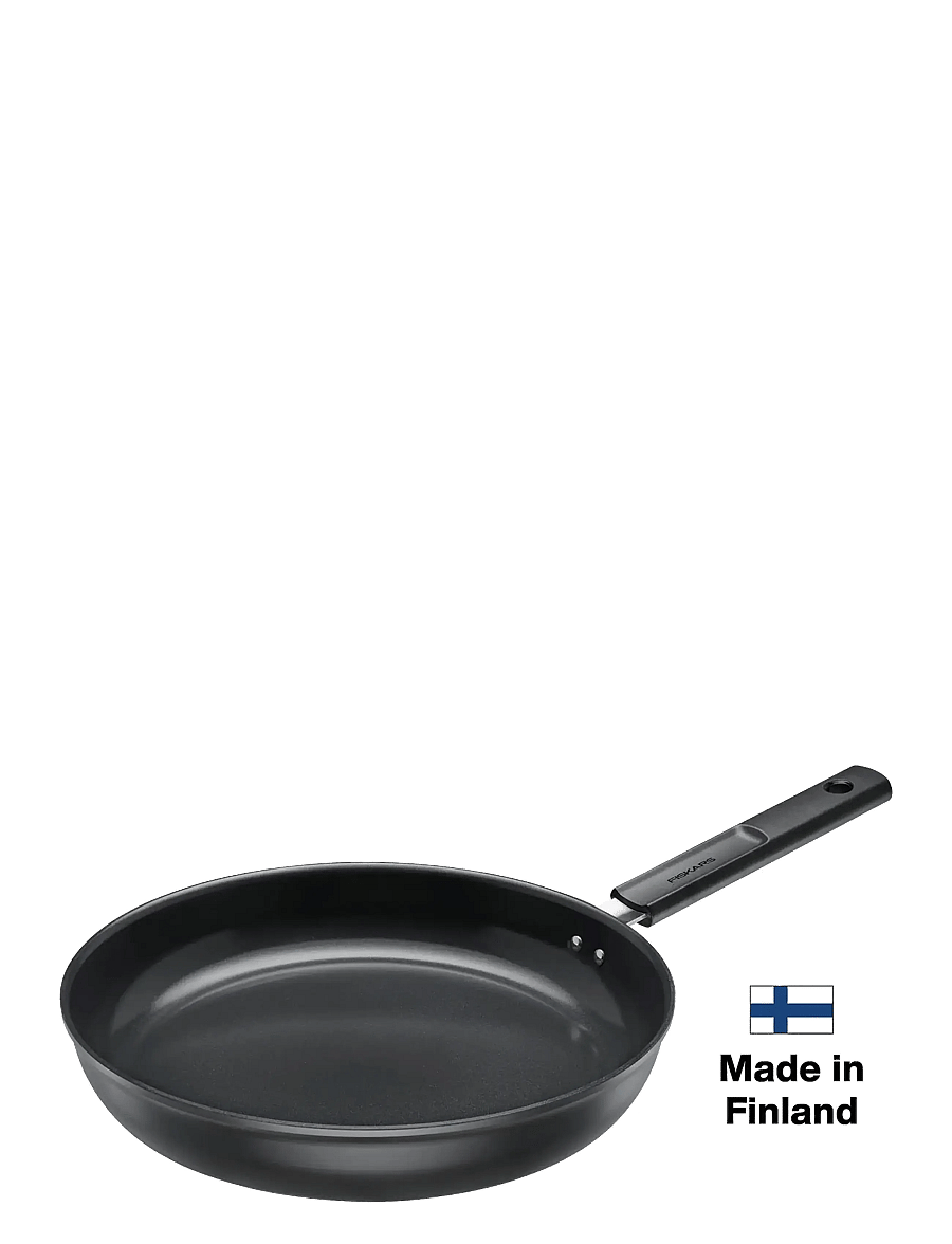 Fiskars - Hard Face frying pan 30cm - troškintuvės ir gilios keptuvės - black - 1