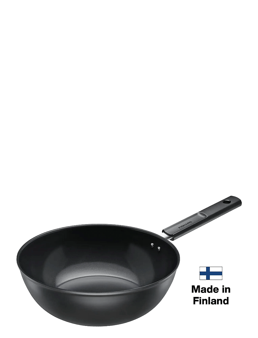 Fiskars - Hard Face wok 28cm/4,5L - vokipannid - black - 1