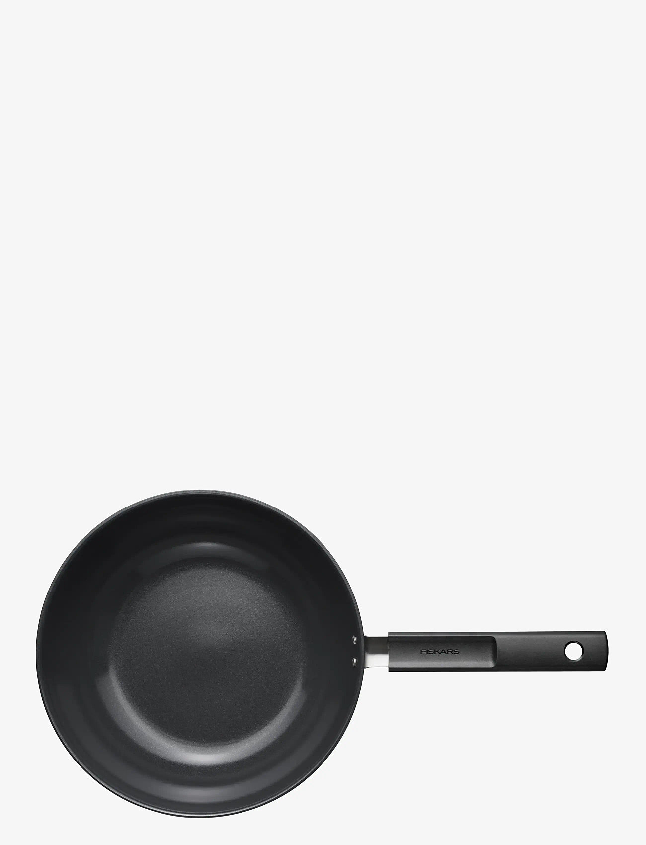 Fiskars - Hard Face wok 28cm/4,5L - wokpannor - black - 1