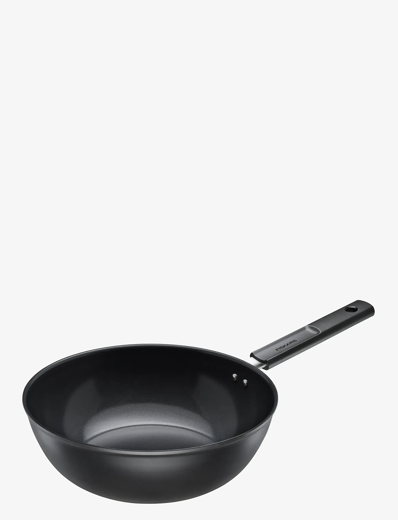 Fiskars - Hard Face wok 28cm/4,5L - wokpannor - black - 3