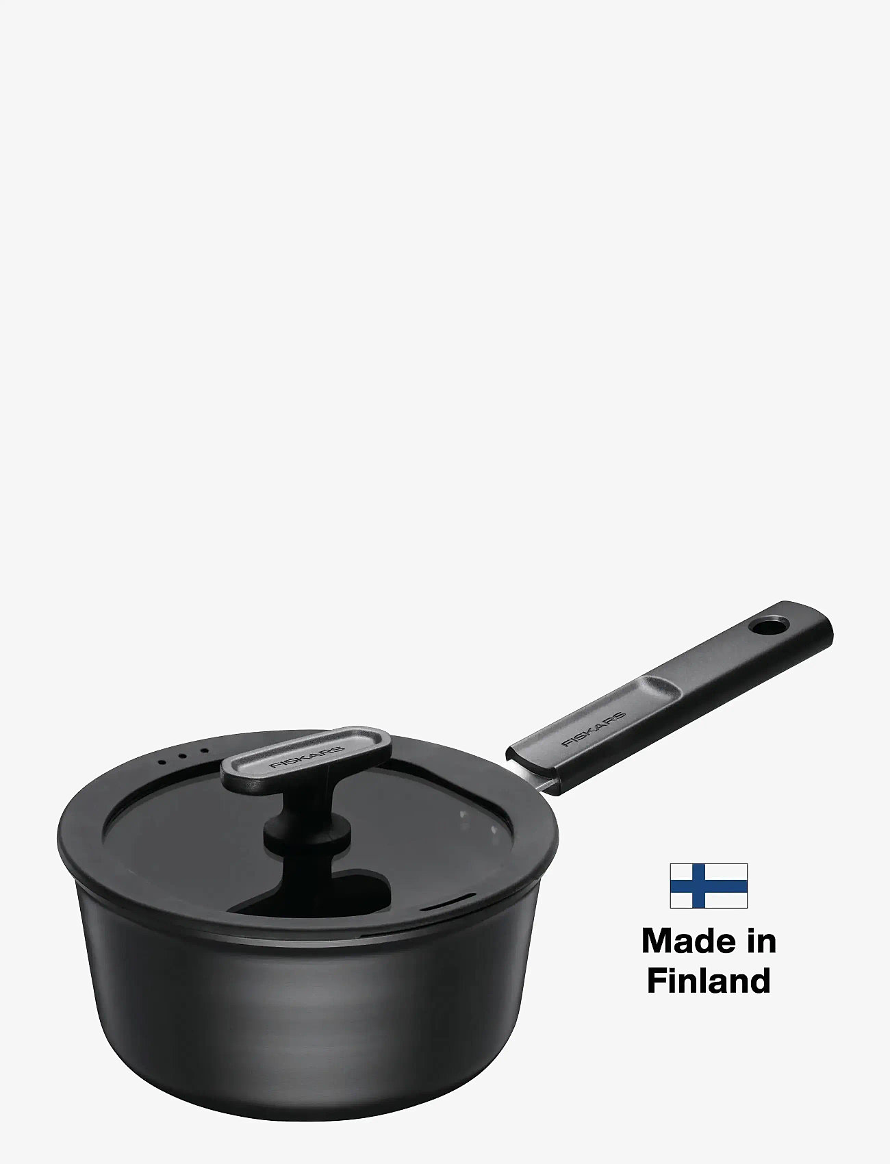 Fiskars - Hard Face saucepan 1,8L w/lid - nach preis einkaufen - black - 0