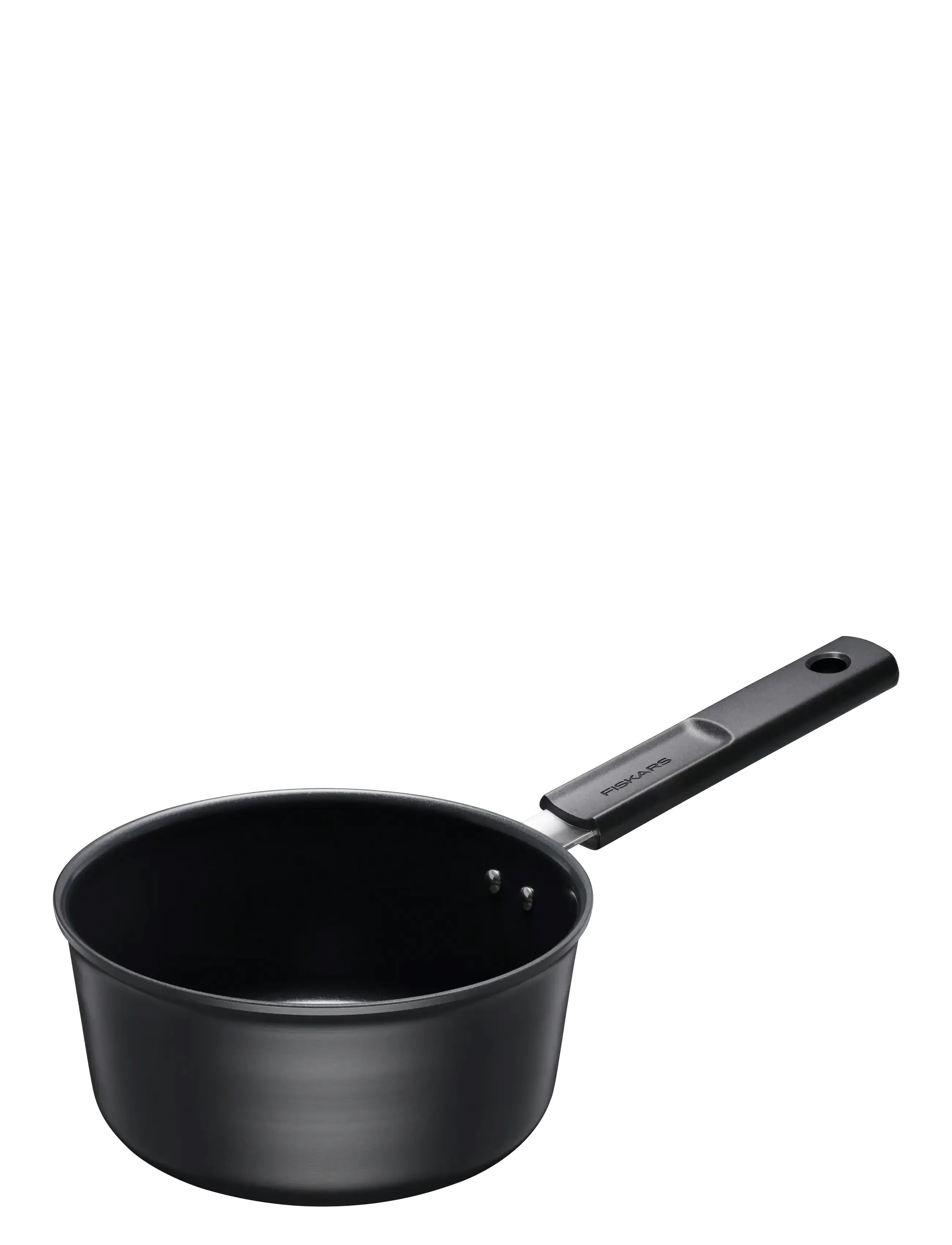 Fiskars - Hard Face saucepan 1,8L w/lid - stoompan inzet en sauteepan - black - 3