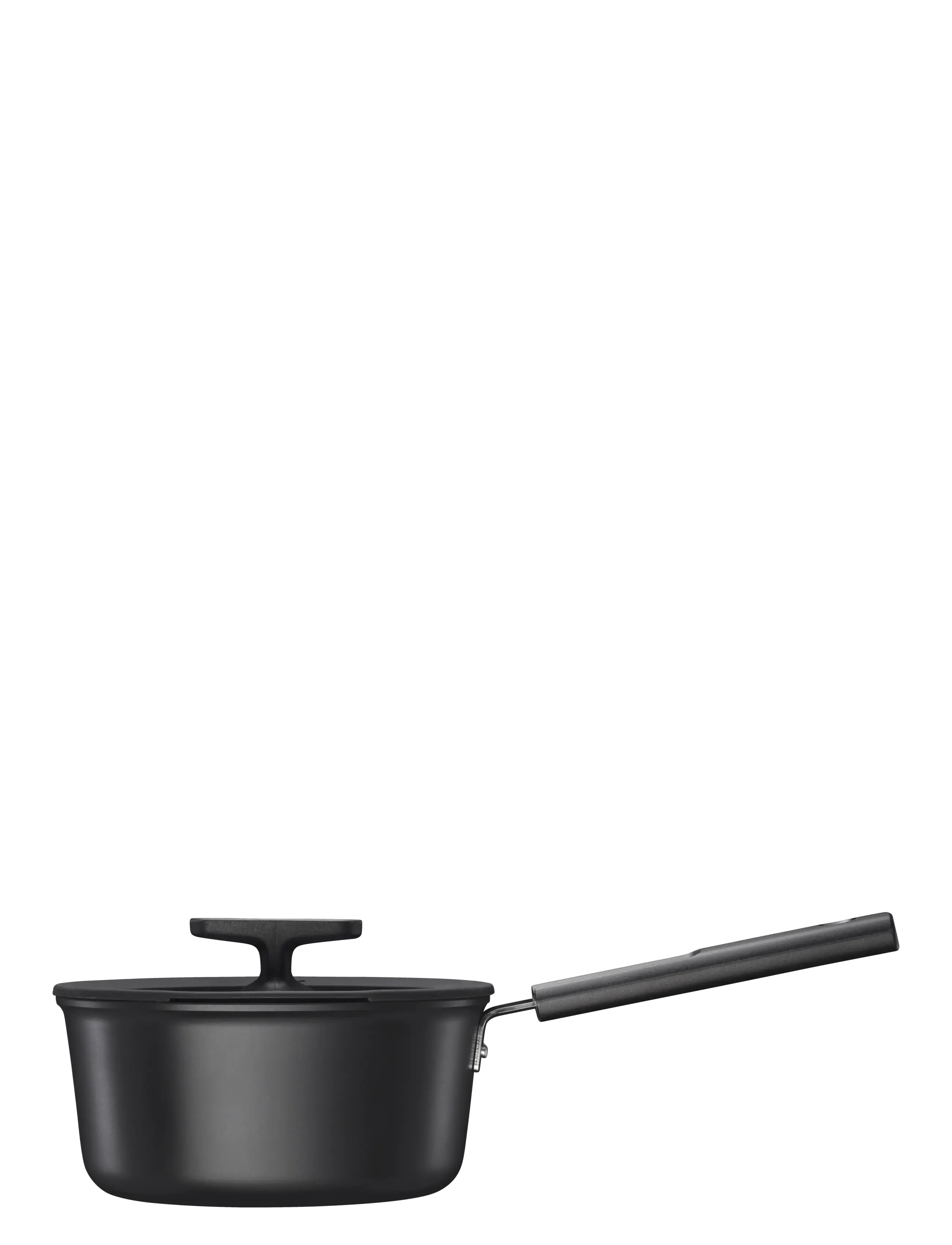 Fiskars - Hard Face saucepan 1,8L w/lid - stoompan inzet en sauteepan - black - 5