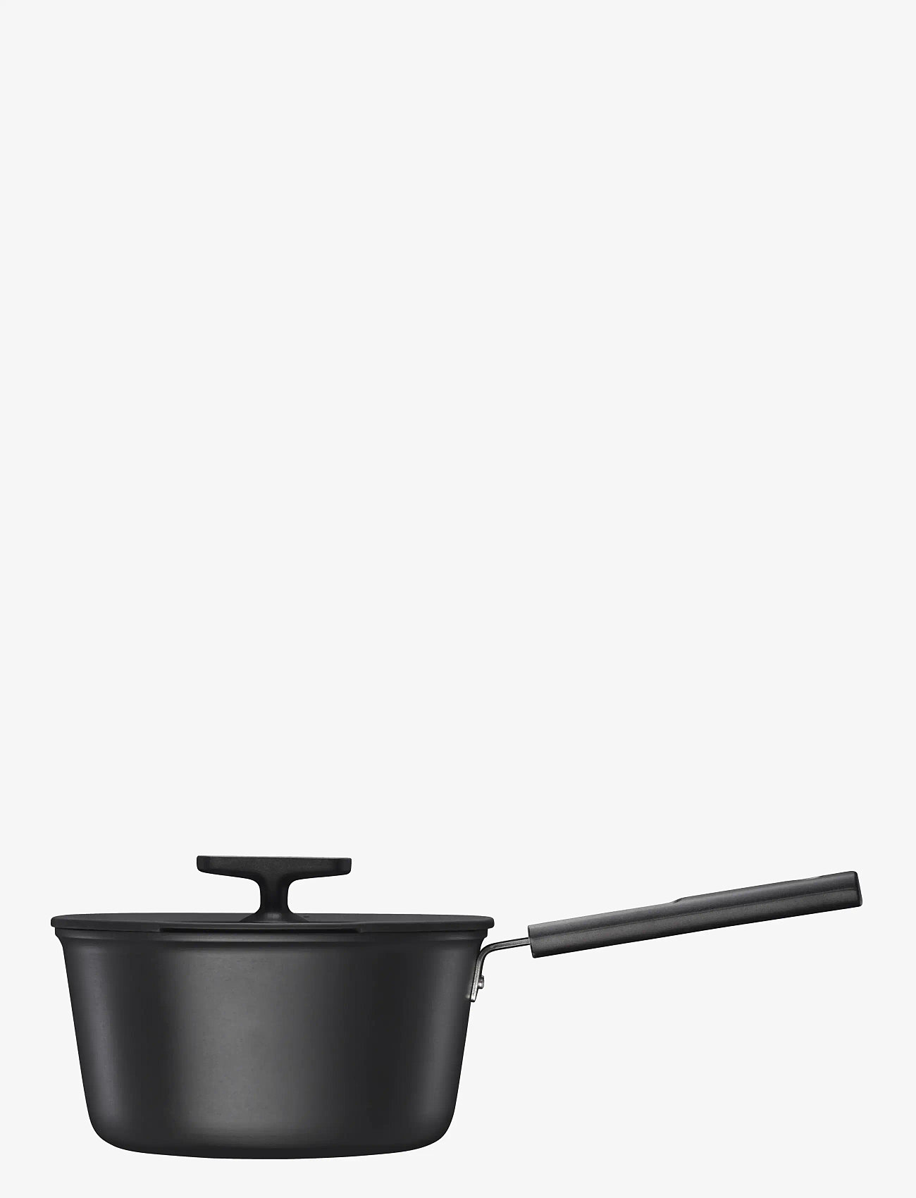 Fiskars - Hard Face saucepan 2,5L w/lid - padažų ir troškinimo keptuvės - black - 3