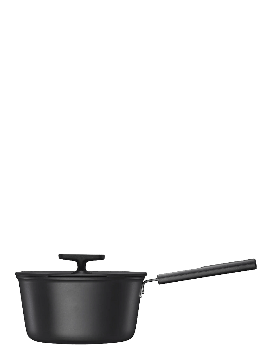 Fiskars - Hard Face saucepan 2,5L w/lid - mērces katliņi un cepešpannas - black - 3