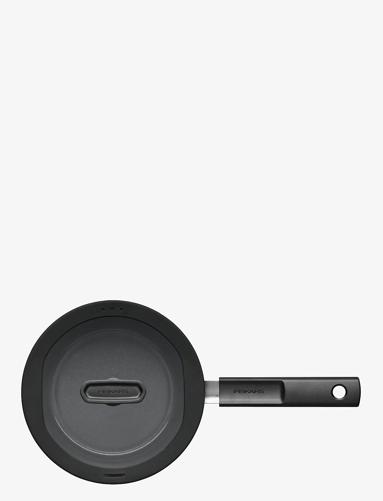 Fiskars - Hard Face saucepan 2,5L w/lid - padažų ir troškinimo keptuvės - black - 4