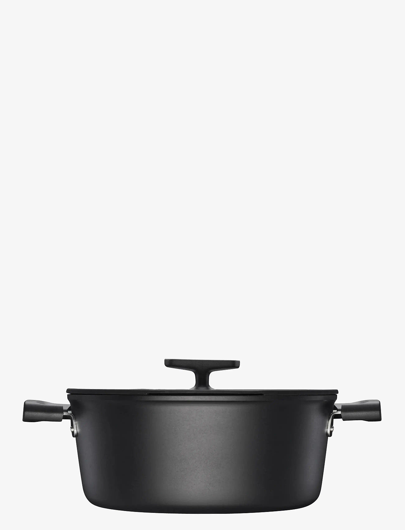 Fiskars - Hard Face casserole 5L w/lid - pajad - black - 3