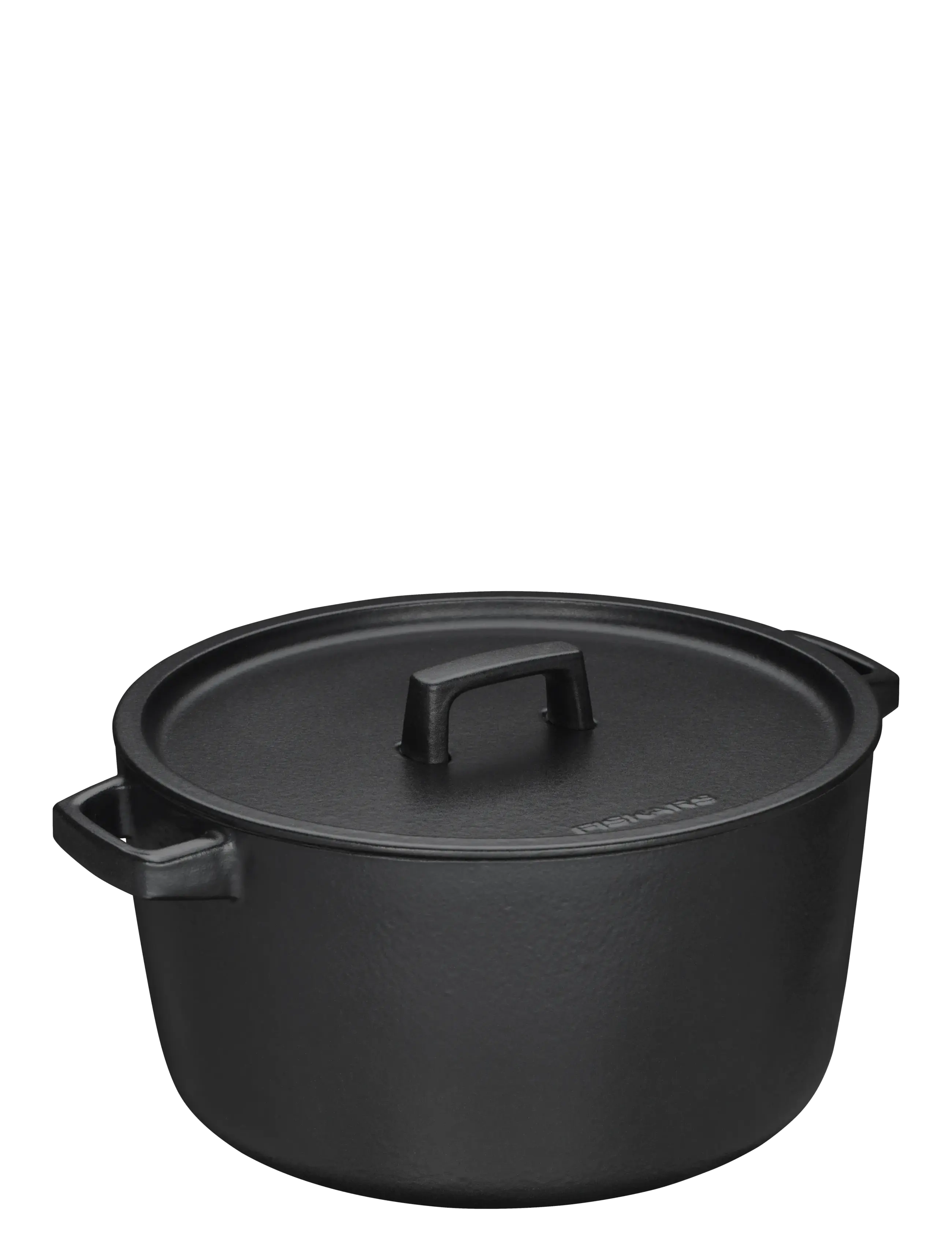 Fiskars Folken Casserole W/Lid 6L, 6 LITER, Black, Køkken > Gryder Og Pander, Unisex