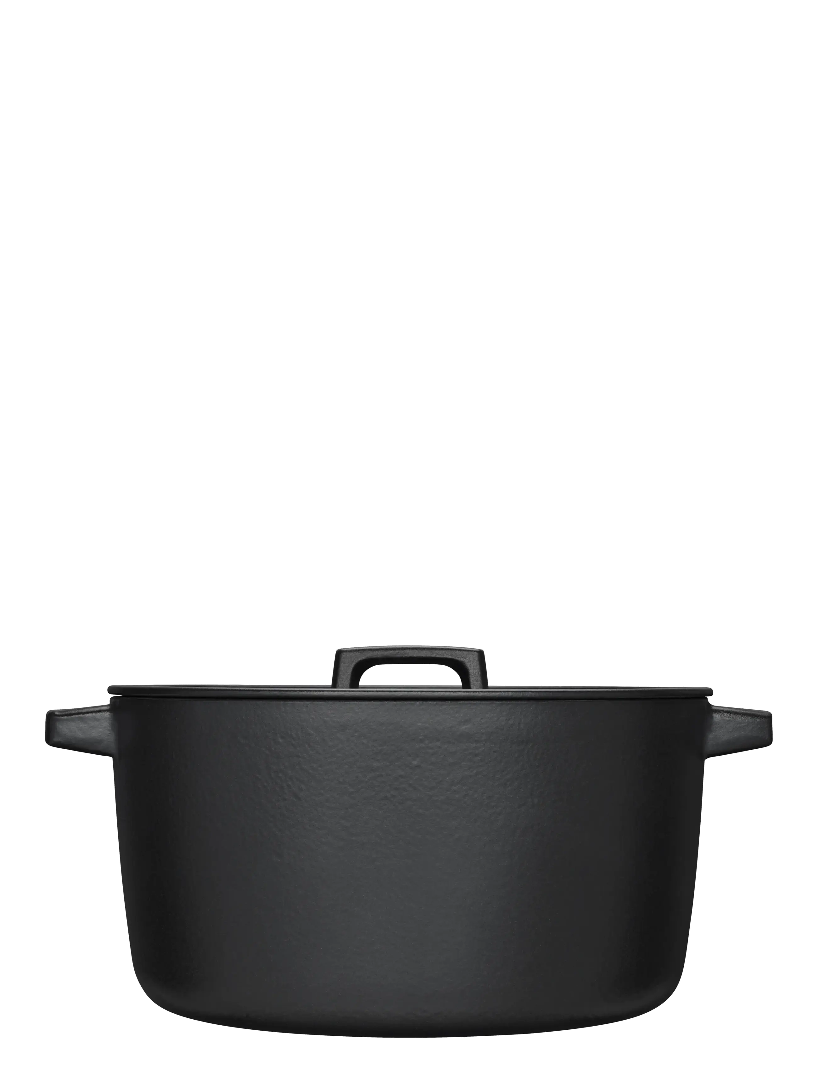 Fiskars - Folken Casserole w/lid 6L - black - 1